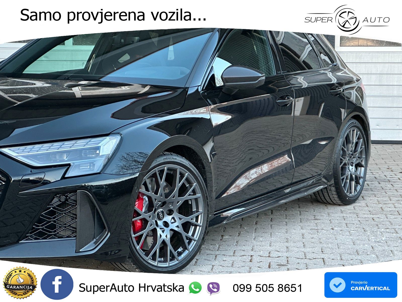 Audi RS3 Sedan 2.5 TFSI (400 KS) quattro S tronic LED+GR SJED+ACC