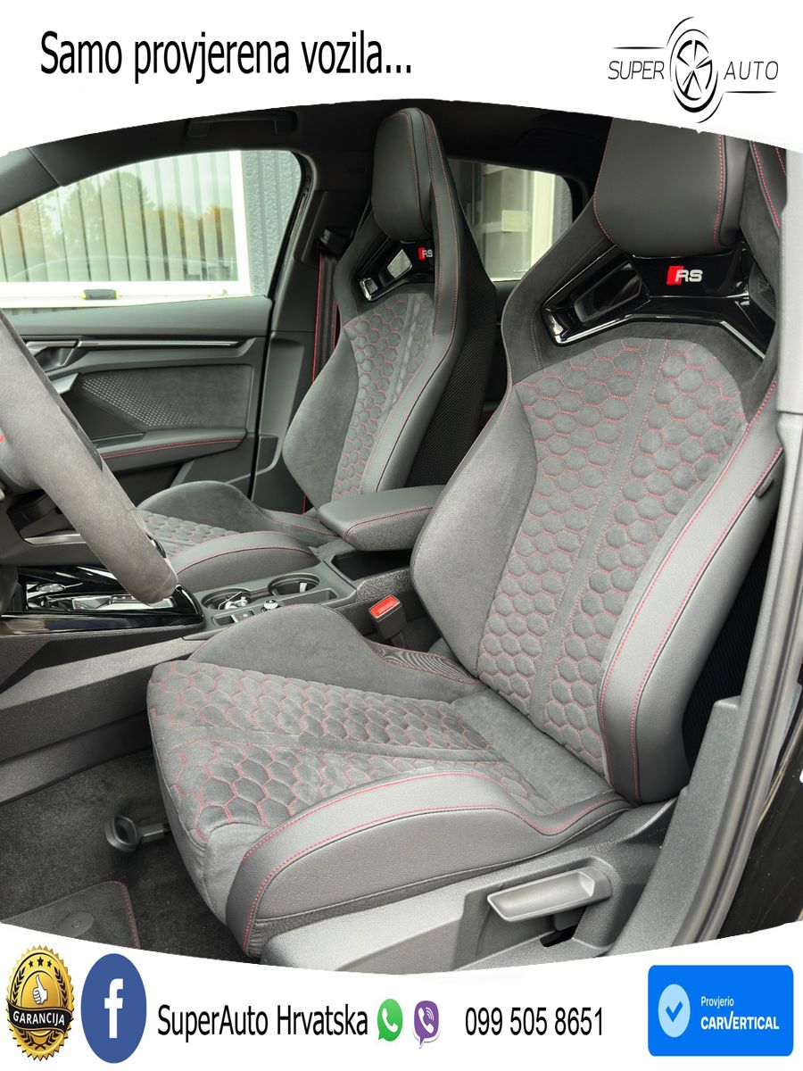 Audi RS3 Sedan 2.5 TFSI (400 KS) quattro S tronic LED+GR SJED+ACC