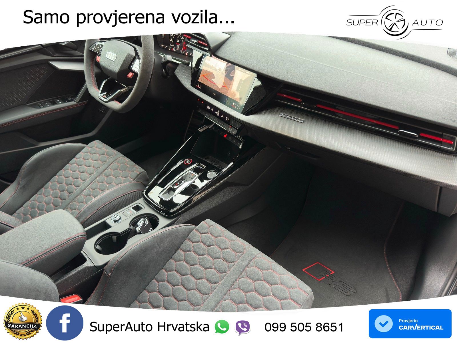 Audi RS3 Sedan 2.5 TFSI (400 KS) quattro S tronic LED+GR SJED+ACC