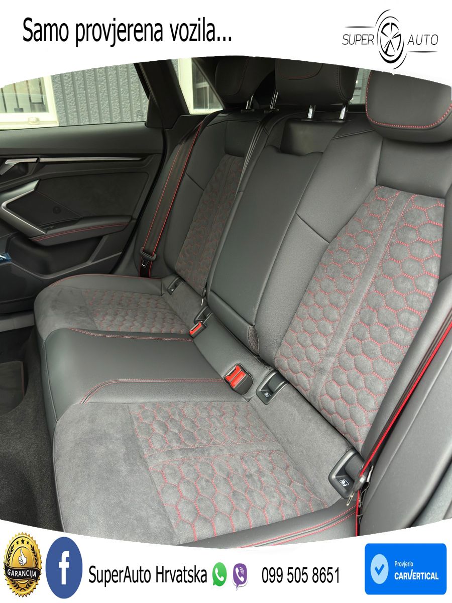 Audi RS3 Sedan 2.5 TFSI (400 KS) quattro S tronic LED+GR SJED+ACC
