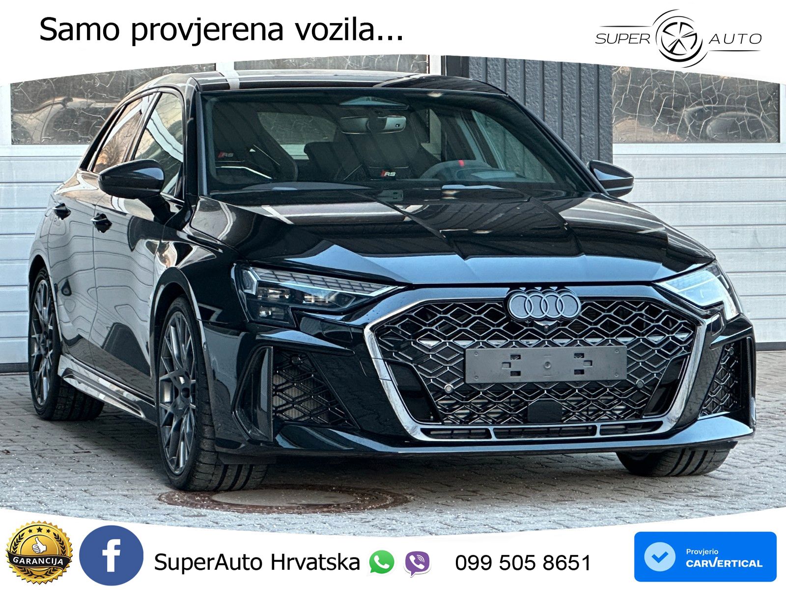 Audi RS3 Sedan 2.5 TFSI (400 KS) quattro S tronic LED+GR SJED+ACC