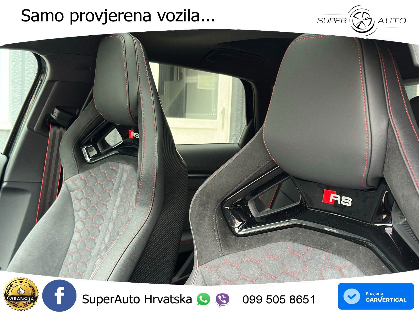 Audi RS3 Sedan 2.5 TFSI (400 KS) quattro S tronic LED+GR SJED+ACC