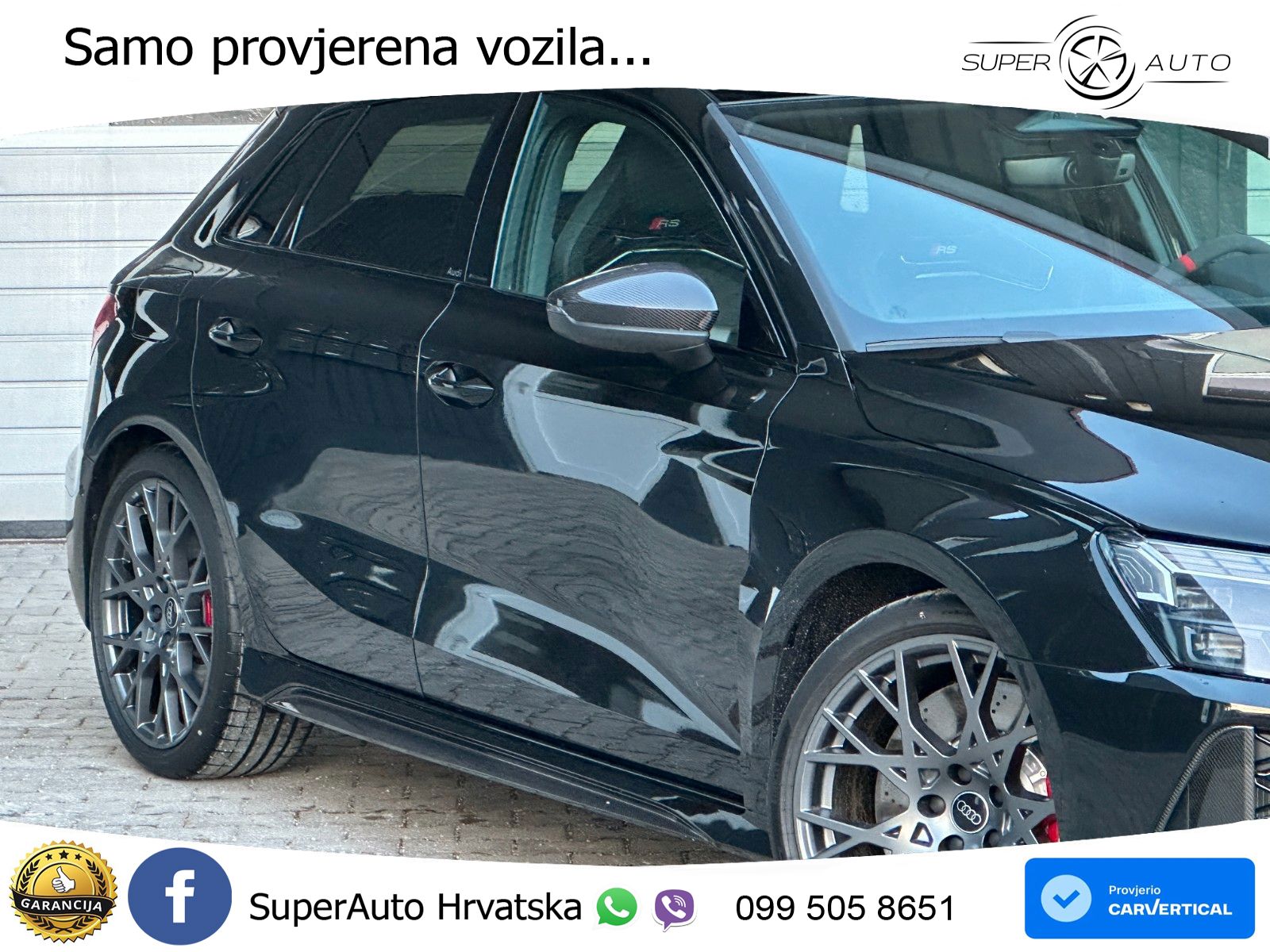 Audi RS3 Sedan 2.5 TFSI (400 KS) quattro S tronic LED+GR SJED+ACC