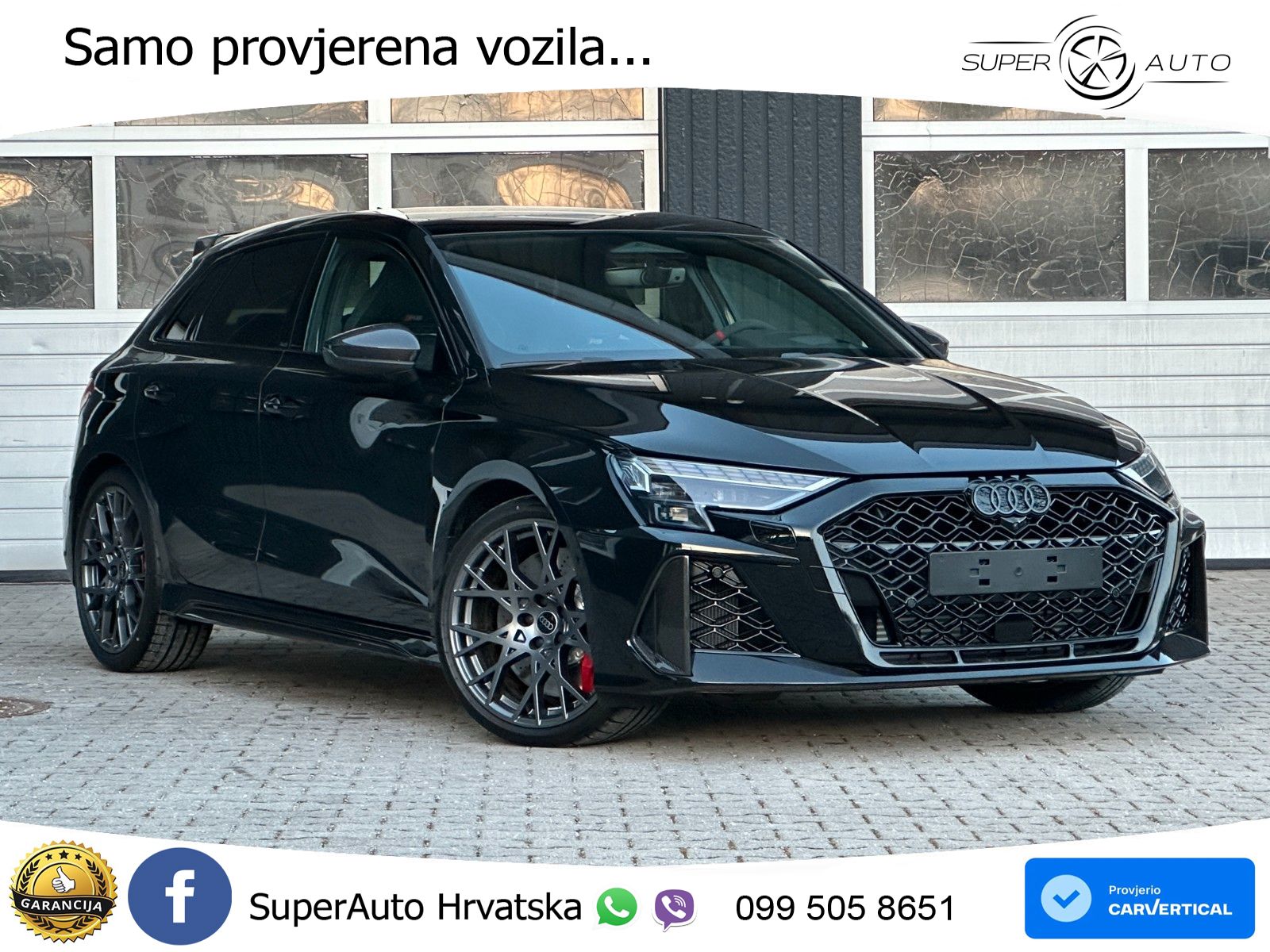 Audi RS3 Sedan 2.5 TFSI (400 KS) quattro S tronic LED+GR SJED+ACC