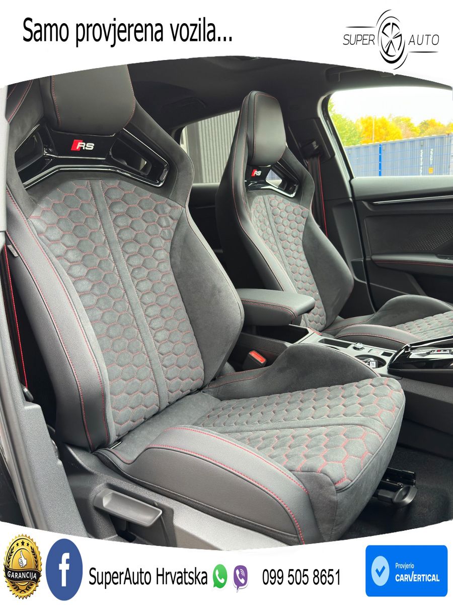 Audi RS3 Sedan 2.5 TFSI (400 KS) quattro S tronic LED+GR SJED+ACC