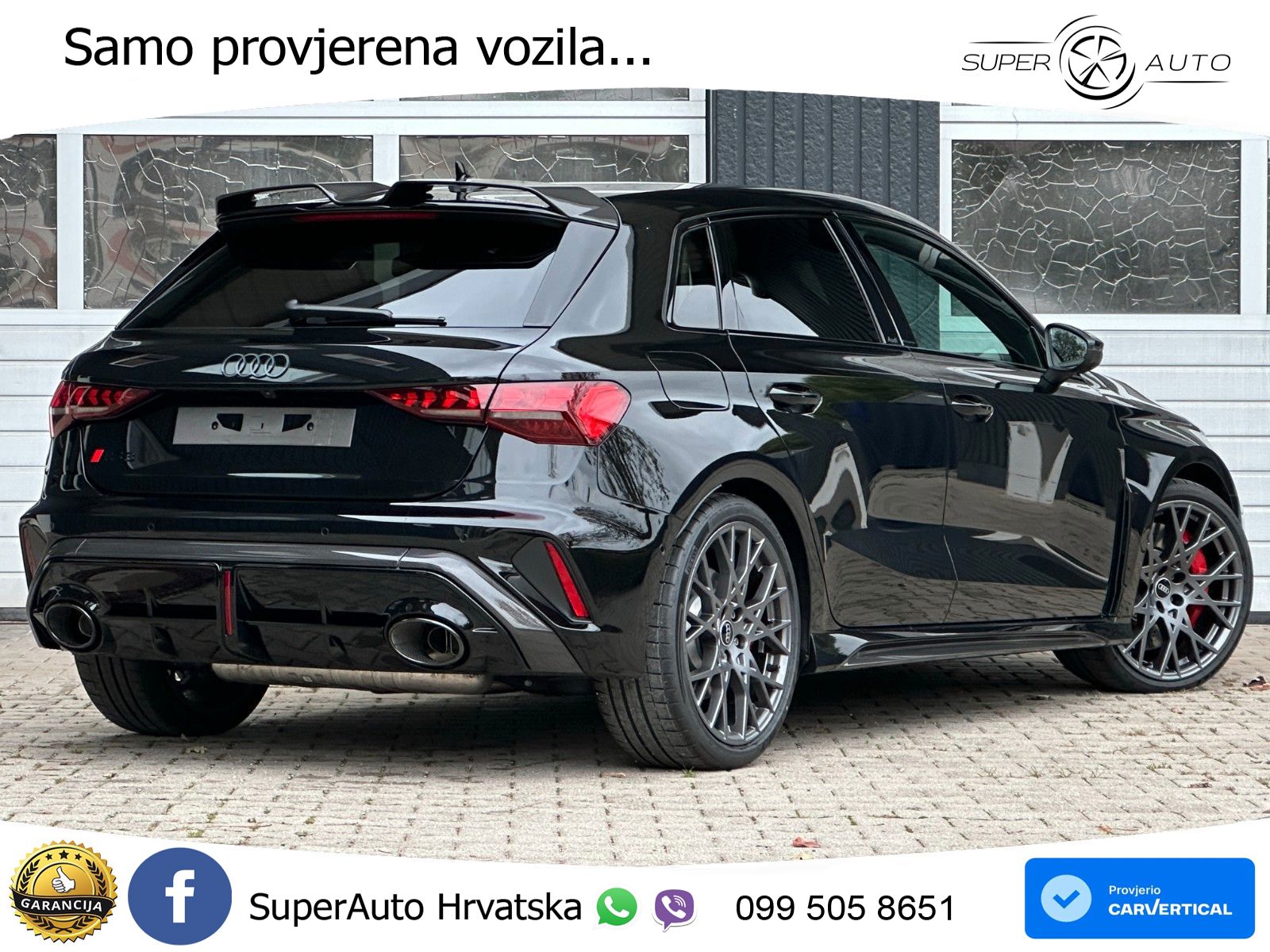 Audi RS3 Sedan 2.5 TFSI (400 KS) quattro S tronic LED+GR SJED+ACC
