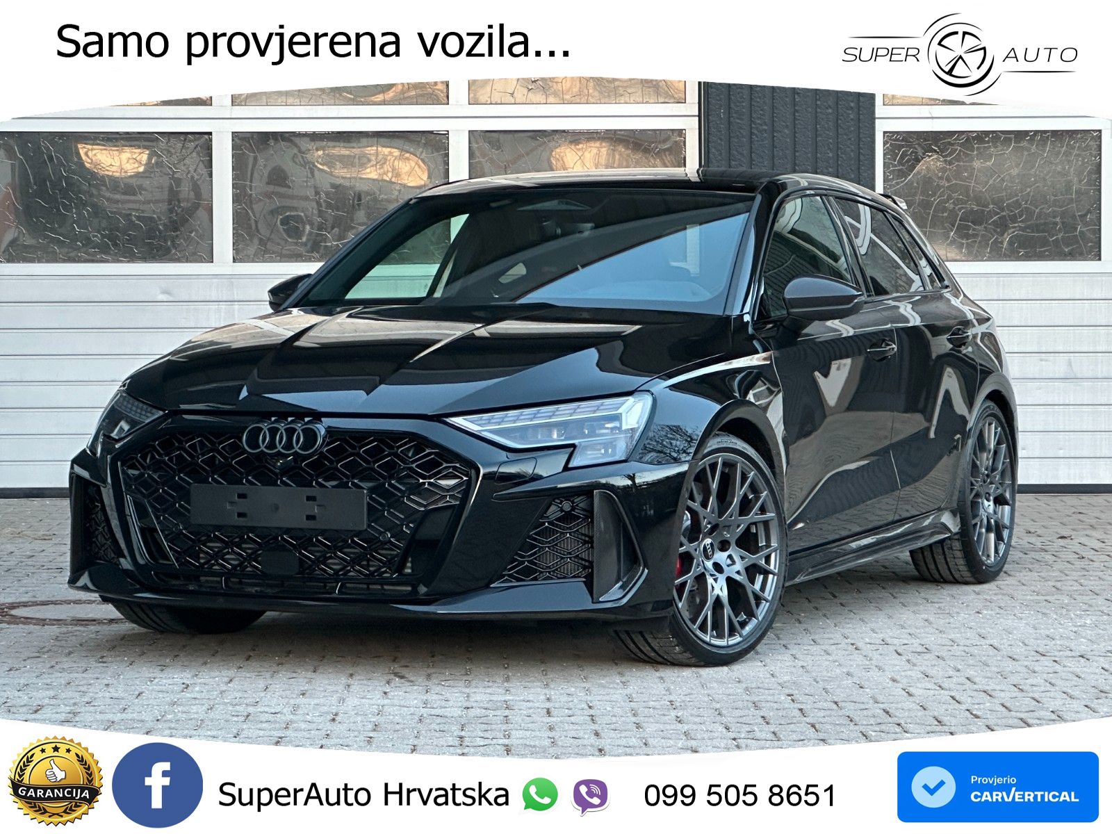 Audi RS3 Sedan 2.5 TFSI (400 KS) quattro S tronic LED+GR SJED+ACC