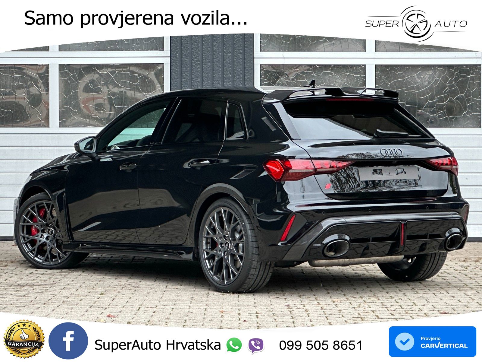 Audi RS3 Sedan 2.5 TFSI (400 KS) quattro S tronic LED+GR SJED+ACC