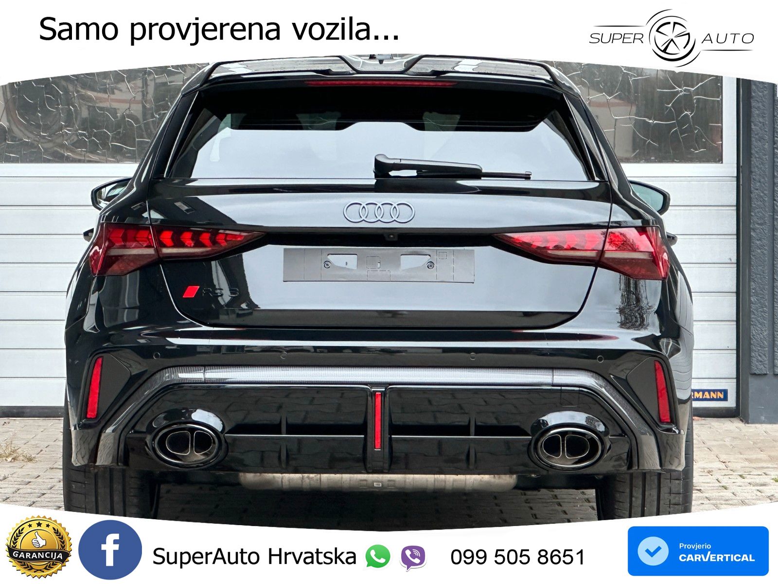 Audi RS3 Sedan 2.5 TFSI (400 KS) quattro S tronic LED+GR SJED+ACC