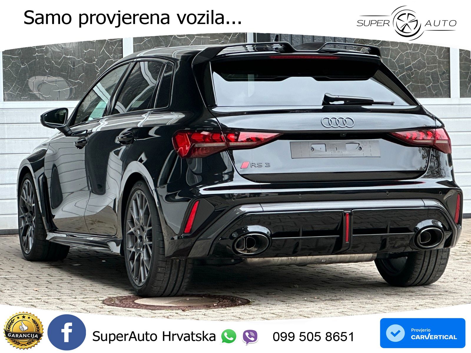 Audi RS3 Sedan 2.5 TFSI (400 KS) quattro S tronic LED+GR SJED+ACC