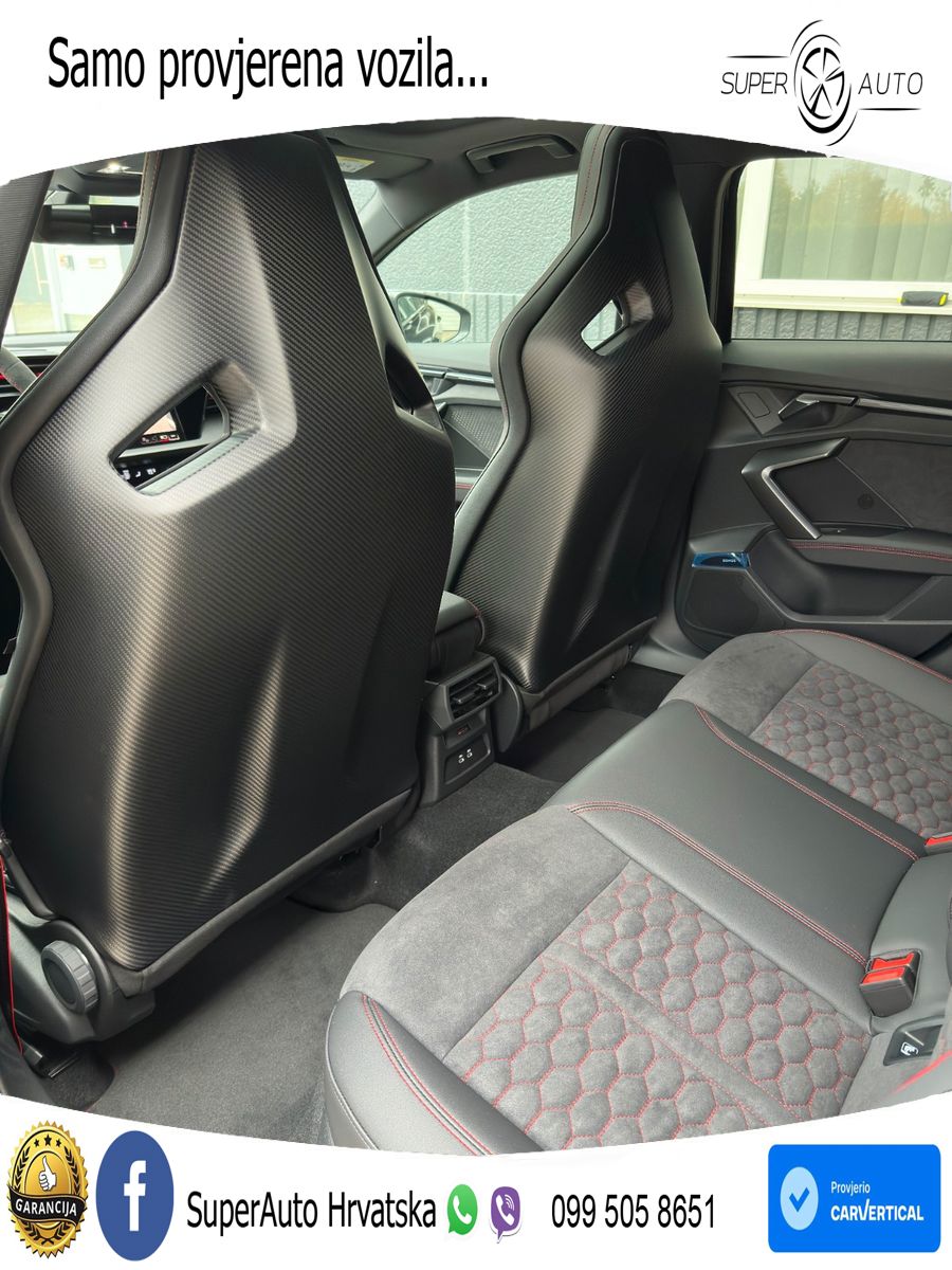 Audi RS3 Sedan 2.5 TFSI (400 KS) quattro S tronic LED+GR SJED+ACC