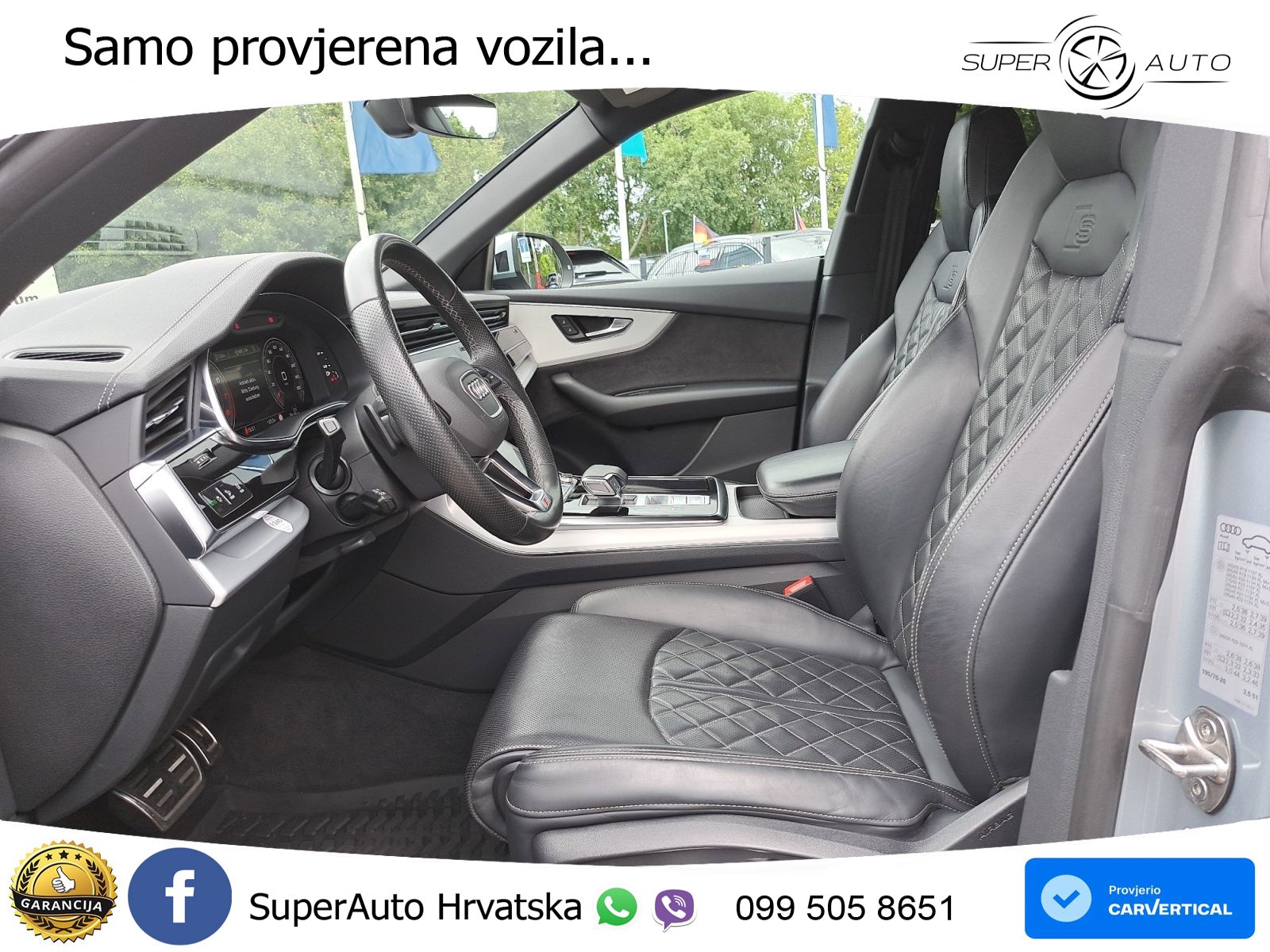 Audi Q8 55 TFSI V6 (340 KS) quattro Tiptronic S line LED+GR SJED+ACC