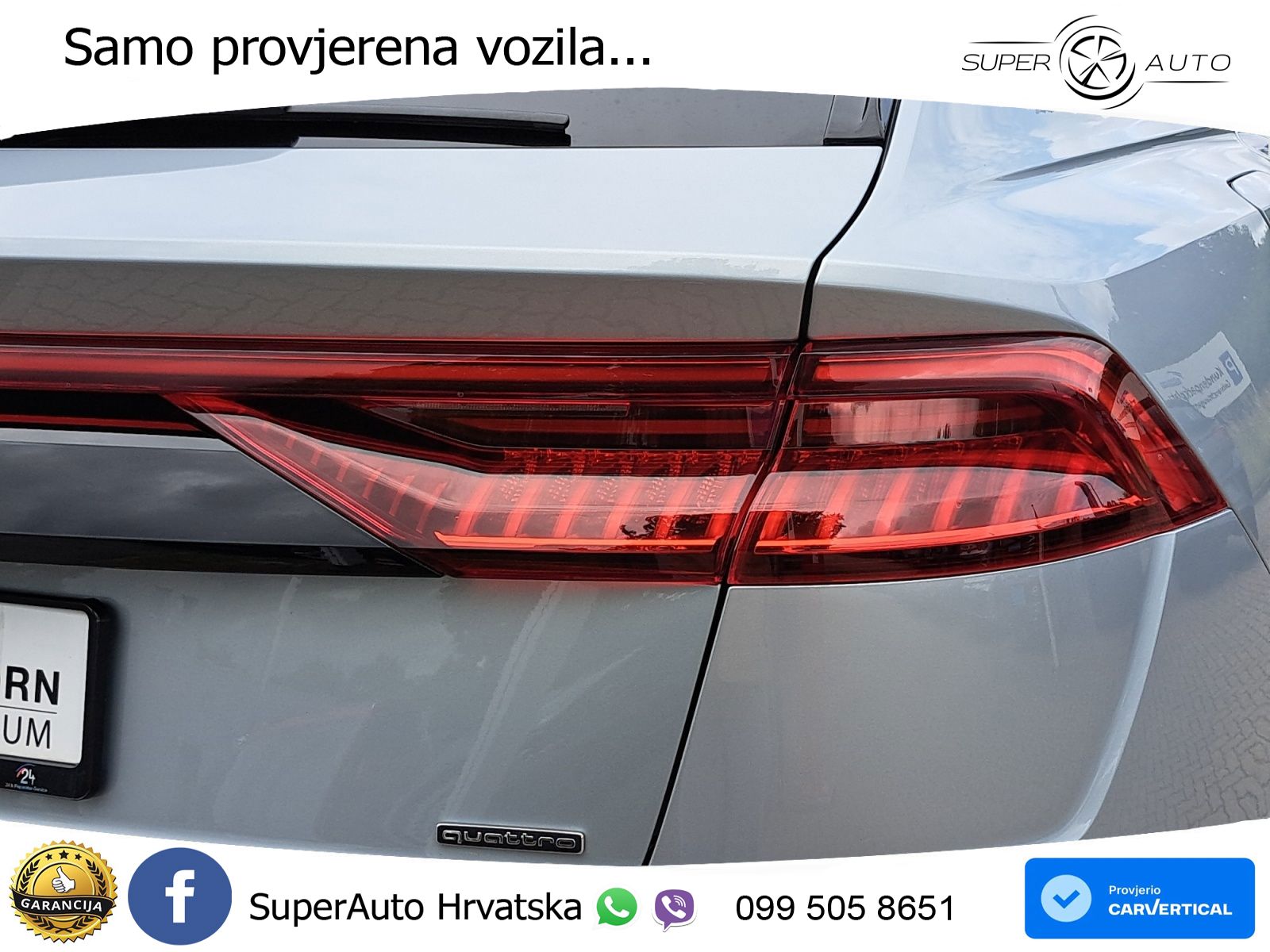 Audi Q8 55 TFSI V6 (340 KS) quattro Tiptronic S line LED+GR SJED+ACC