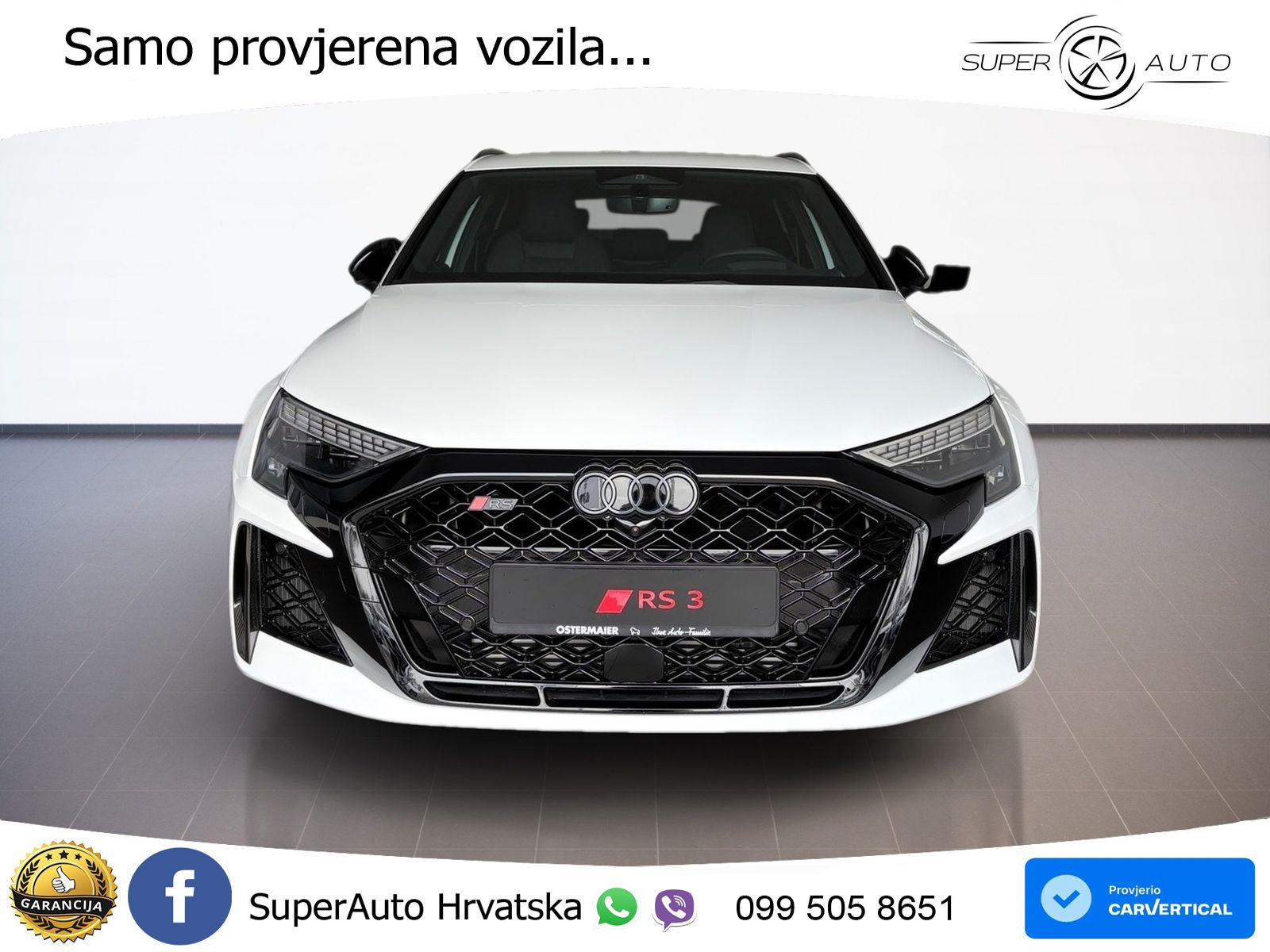 Audi RS3 Sedan 2.5 TFSI (400 KS) quattro S tronic LED+GR SJED+ACC