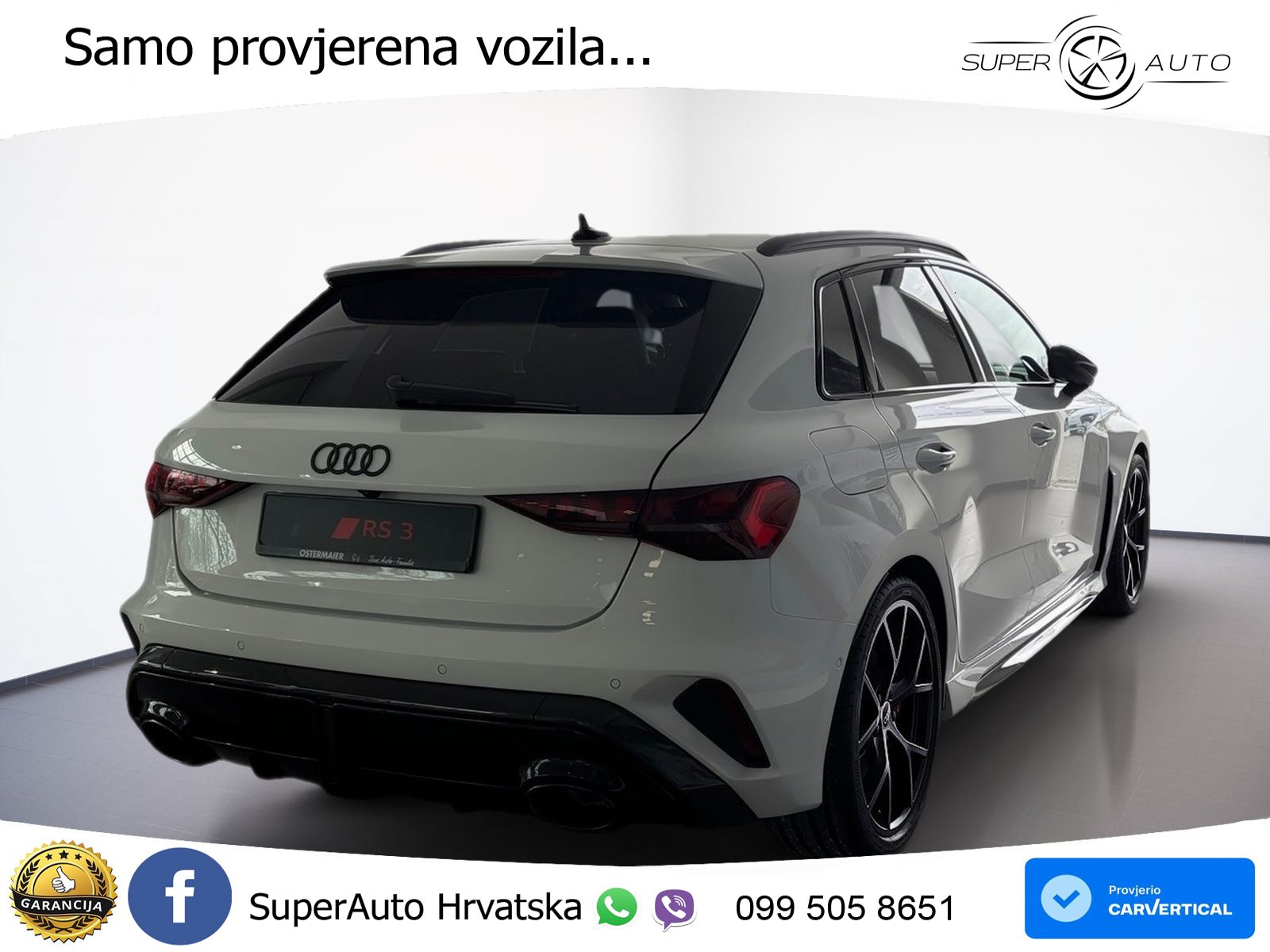 Audi RS3 Sedan 2.5 TFSI (400 KS) quattro S tronic LED+GR SJED+ACC