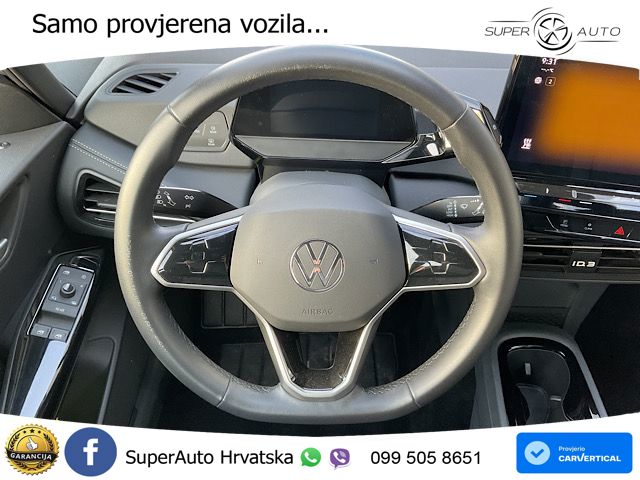 Volkswagen ID.3 Pro 62 kWh (204 KS)