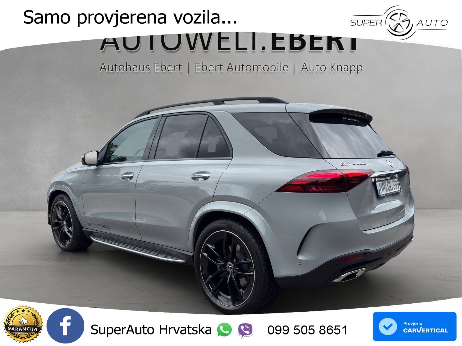 Mercedes GLE 450d (367 KS) EQ Boost 4MATIC 9G-TRONIC AMG LED+GR SJED+ACC