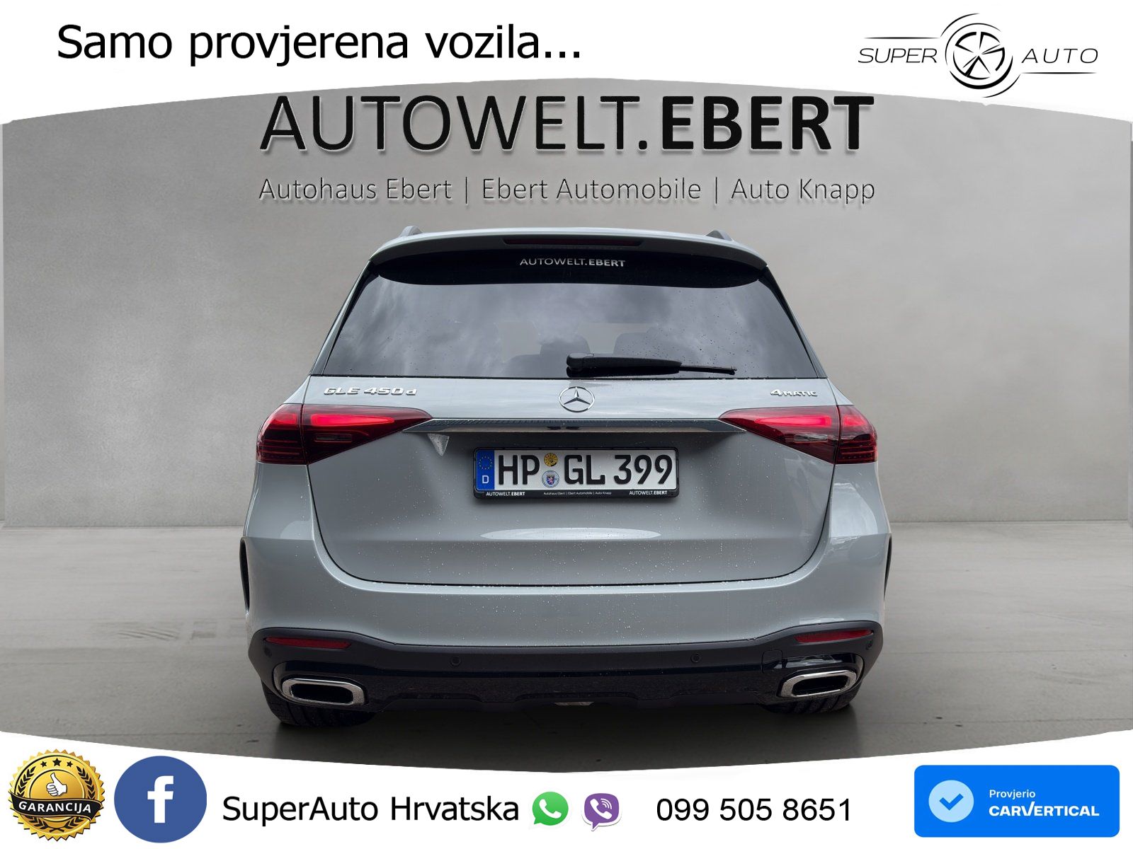 Mercedes GLE 450d (367 KS) EQ Boost 4MATIC 9G-TRONIC AMG LED+GR SJED+ACC