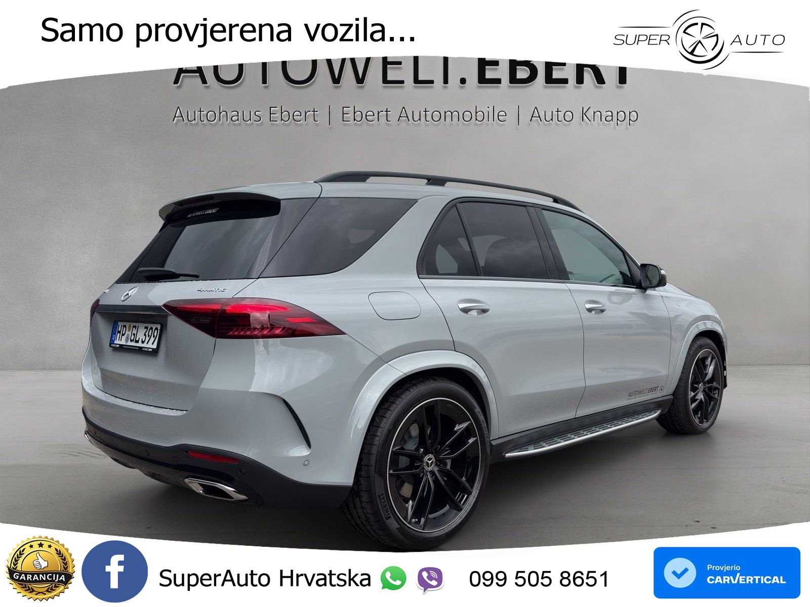 Mercedes GLE 450d (367 KS) EQ Boost 4MATIC 9G-TRONIC AMG LED+GR SJED+ACC