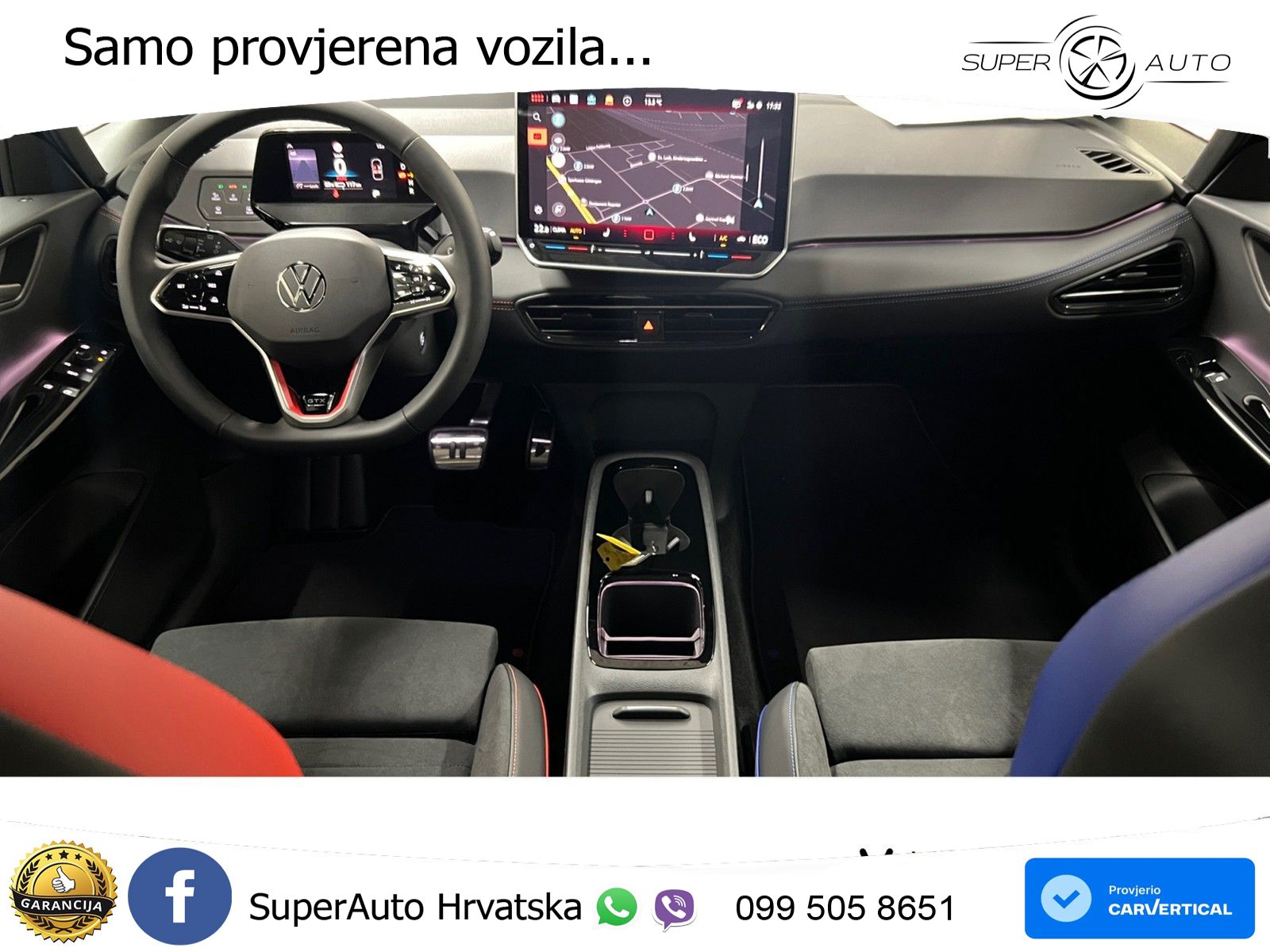 Volkswagen ID.3 GTX Performance 84 kWh (326 KS) LED+GR SJED+ACC