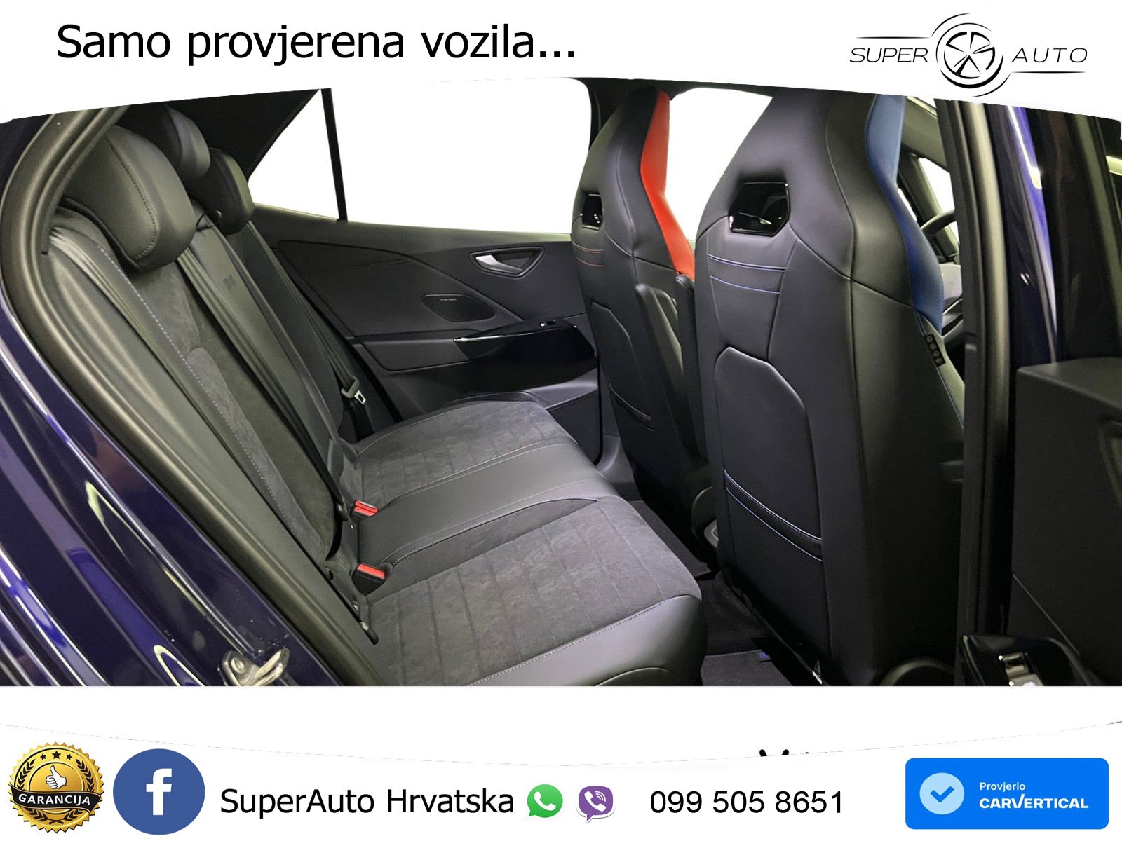 Volkswagen ID.3 GTX Performance 84 kWh (326 KS) LED+GR SJED+ACC