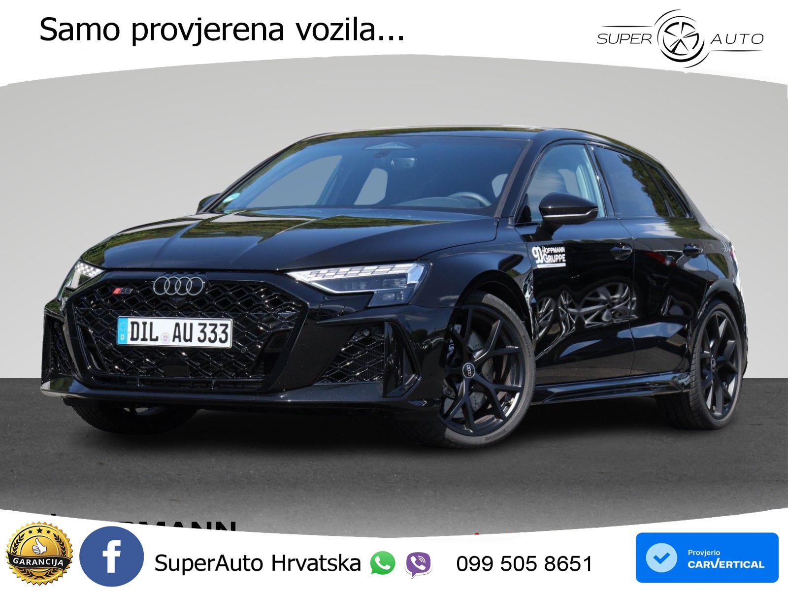 Audi RS3 Sedan 2.5 TFSI (400 KS) quattro S tronic LED+ACC
