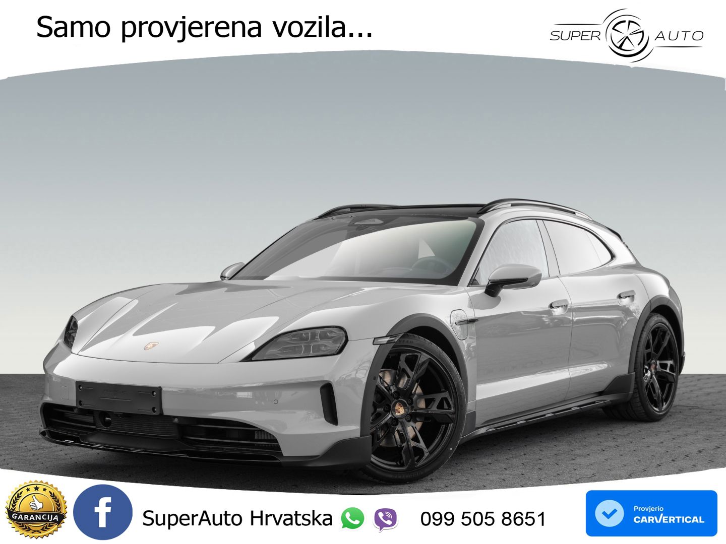 Porsche Taycan Cross Turismo 4 105 kWh (435 KS)
