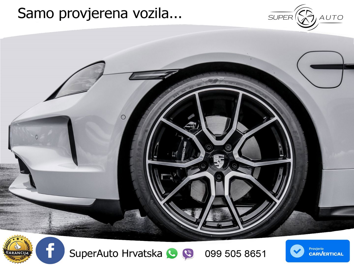 Porsche Taycan Sport Turismo 4S 105 kWh (598 KS)
