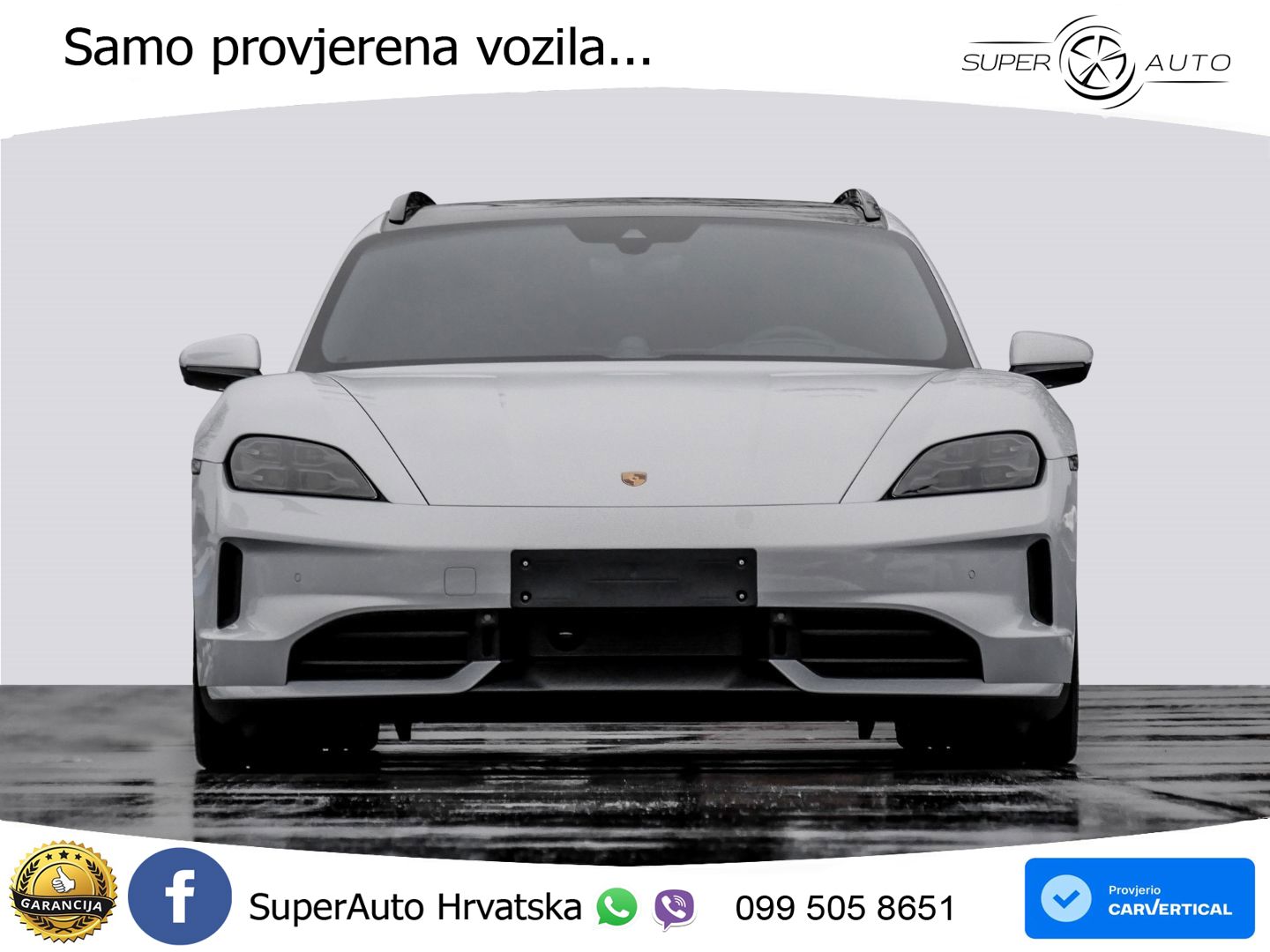Porsche Taycan Sport Turismo 4S 105 kWh (598 KS)