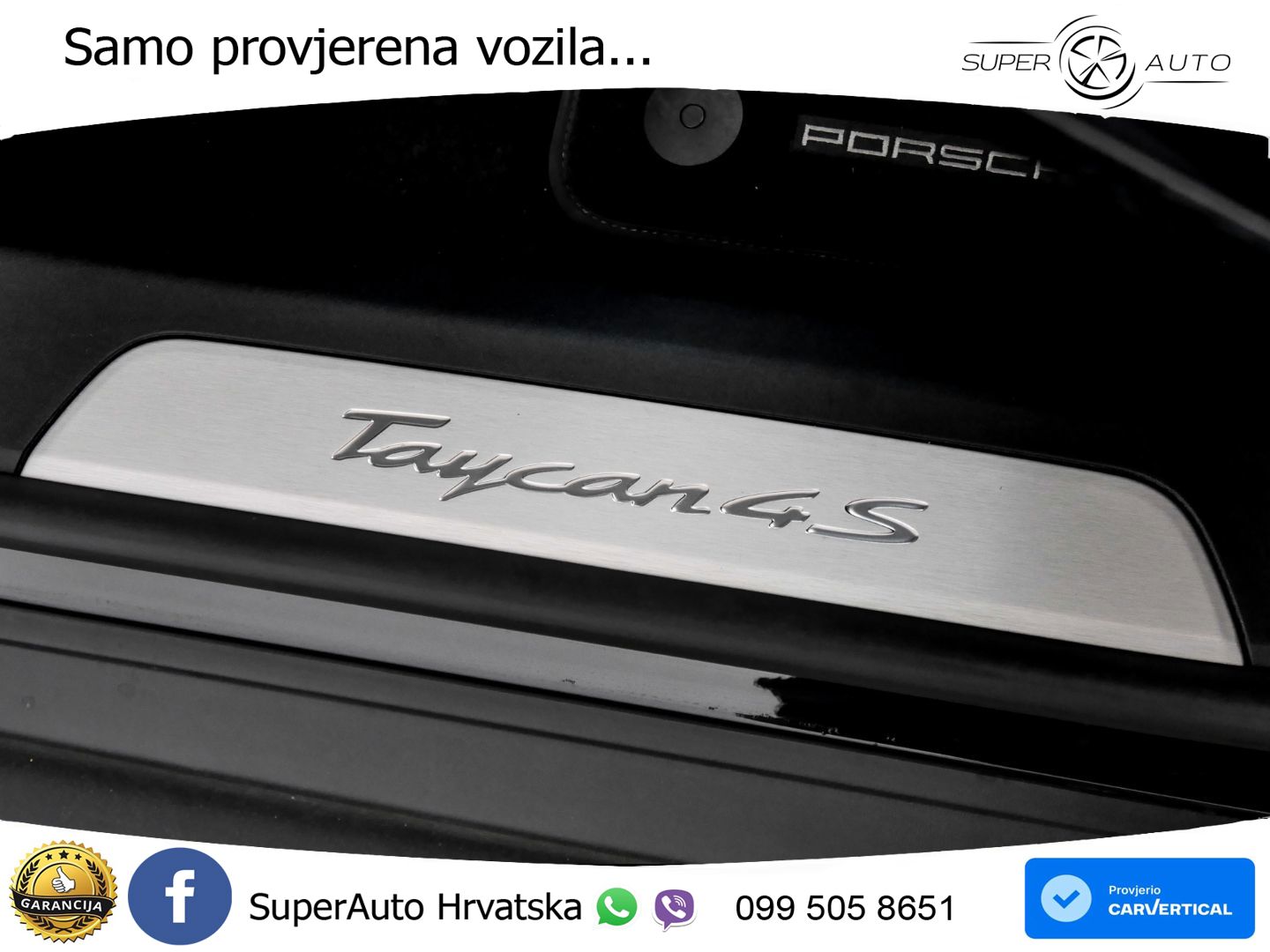 Porsche Taycan Sport Turismo 4S 105 kWh (598 KS)
