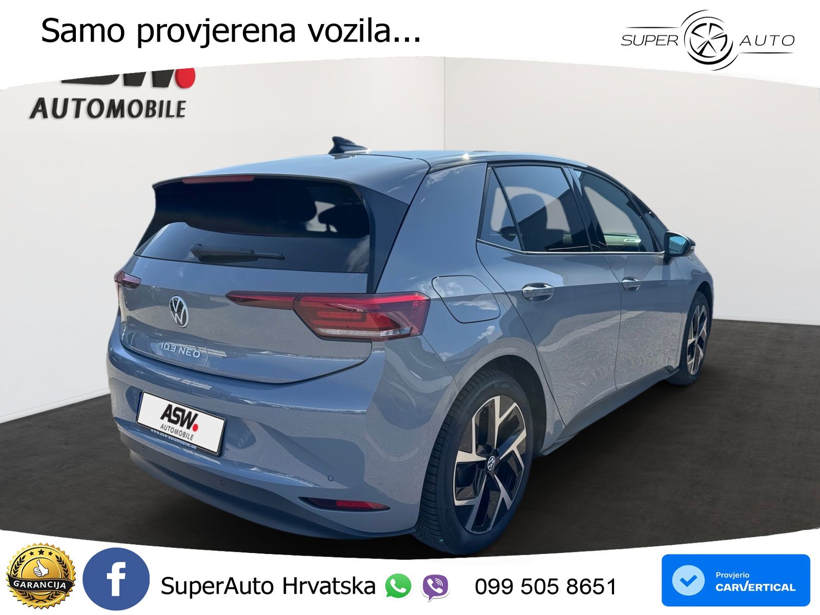 Volkswagen ID.3 50 kWh (170 KS)