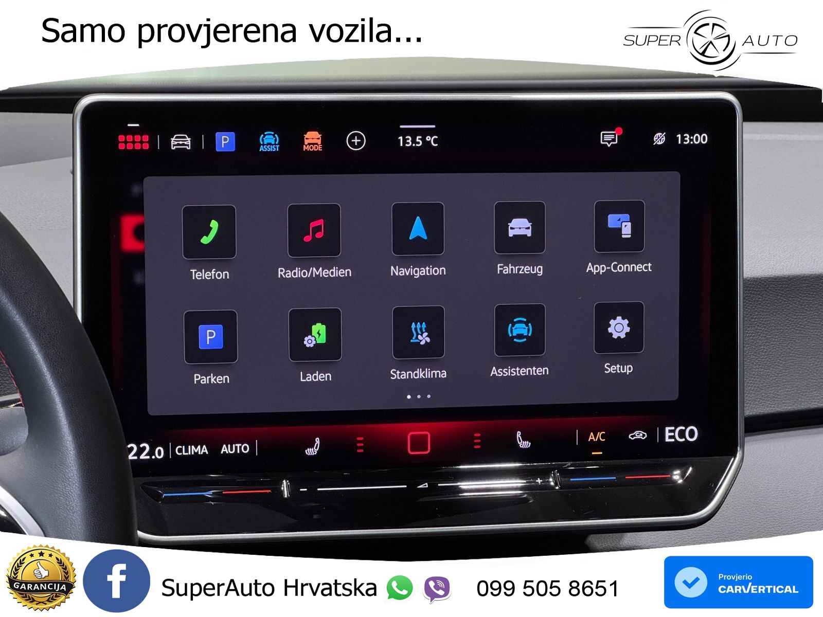 Volkswagen ID.3 GTX Performance 84 kWh (326 KS) LED+GR SJED+ACC