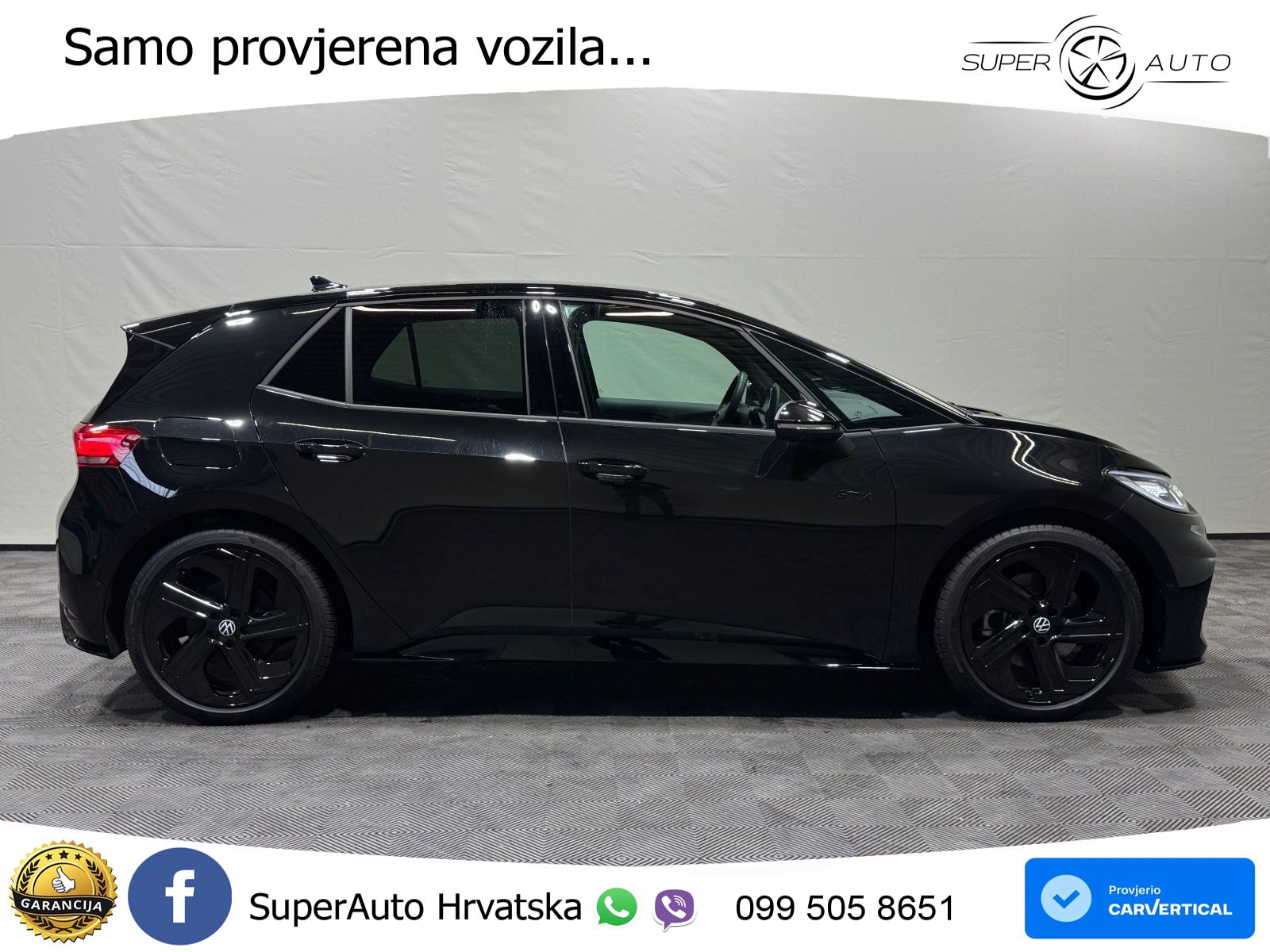 Volkswagen ID.3 GTX Performance 84 kWh (326 KS) LED+GR SJED+ACC