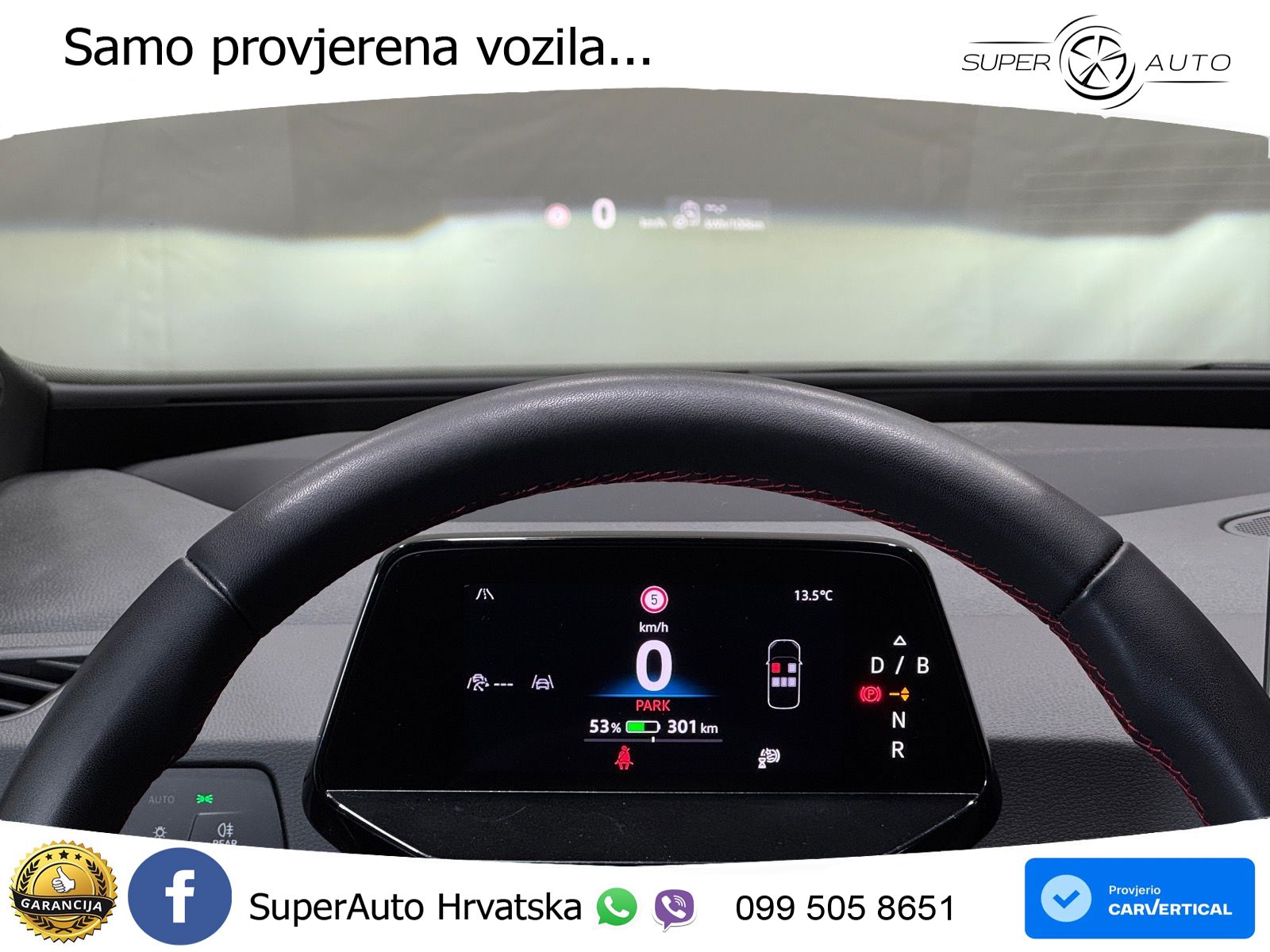 Volkswagen ID.3 GTX Performance 84 kWh (326 KS) LED+GR SJED+ACC