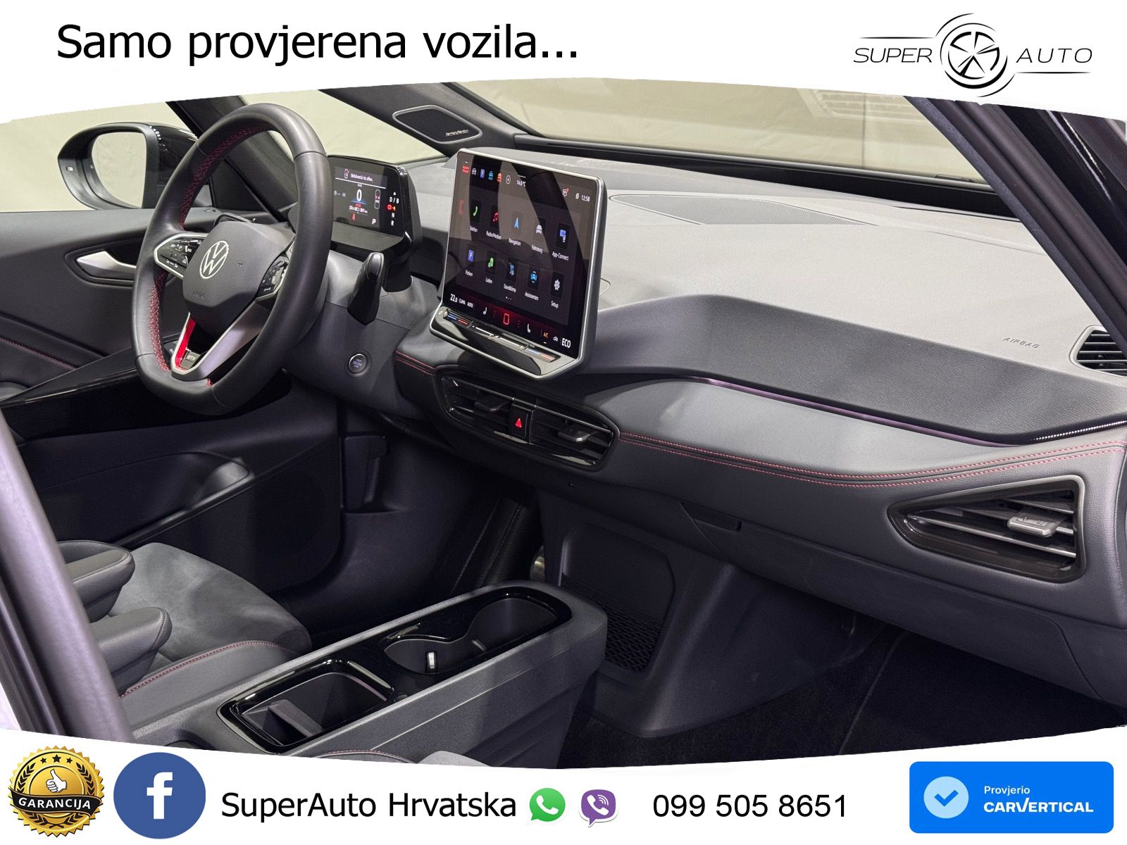 Volkswagen ID.3 GTX Performance 84 kWh (326 KS) LED+GR SJED+ACC