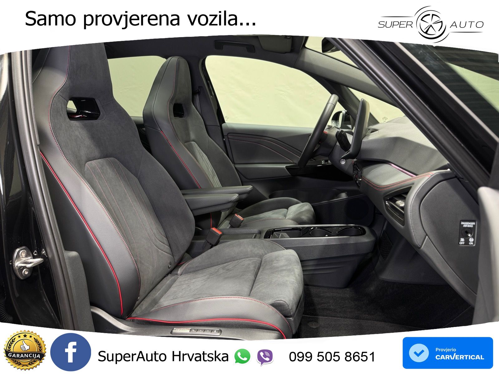 Volkswagen ID.3 GTX Performance 84 kWh (326 KS) LED+GR SJED+ACC