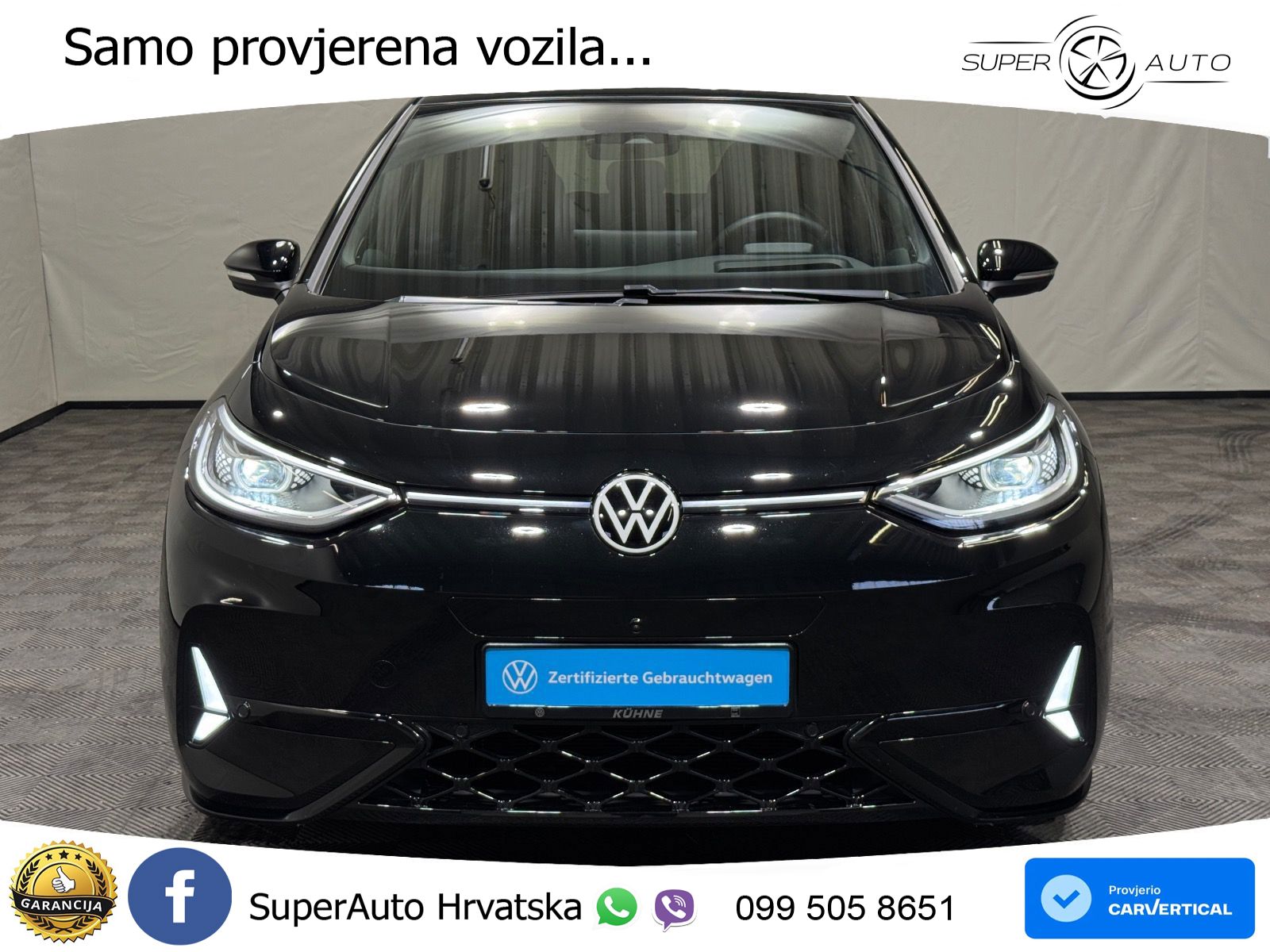 Volkswagen ID.3 GTX Performance 84 kWh (326 KS) LED+GR SJED+ACC