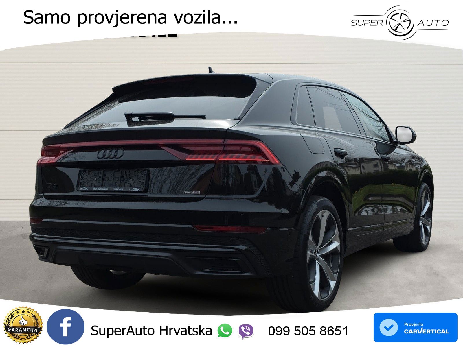 Audi Q8 55 TFSI V6 (340 KS) quattro Tiptronic