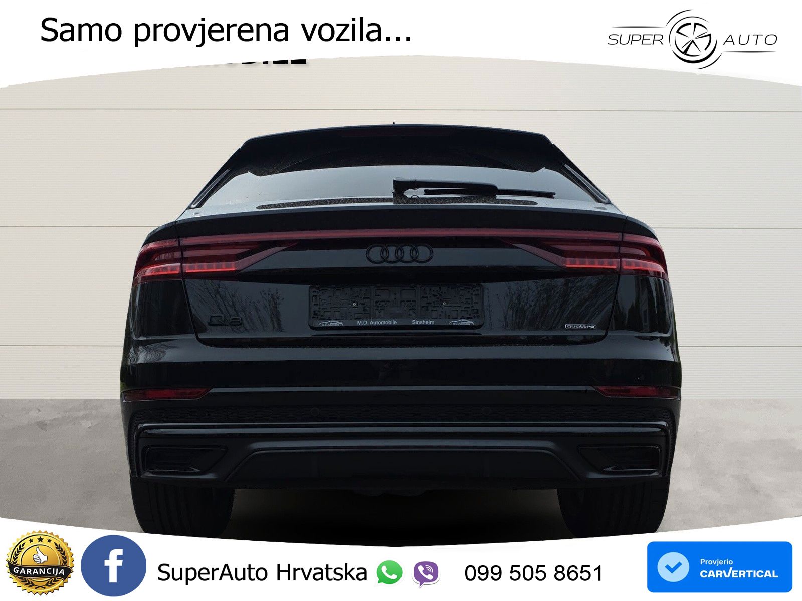 Audi Q8 55 TFSI V6 (340 KS) quattro Tiptronic