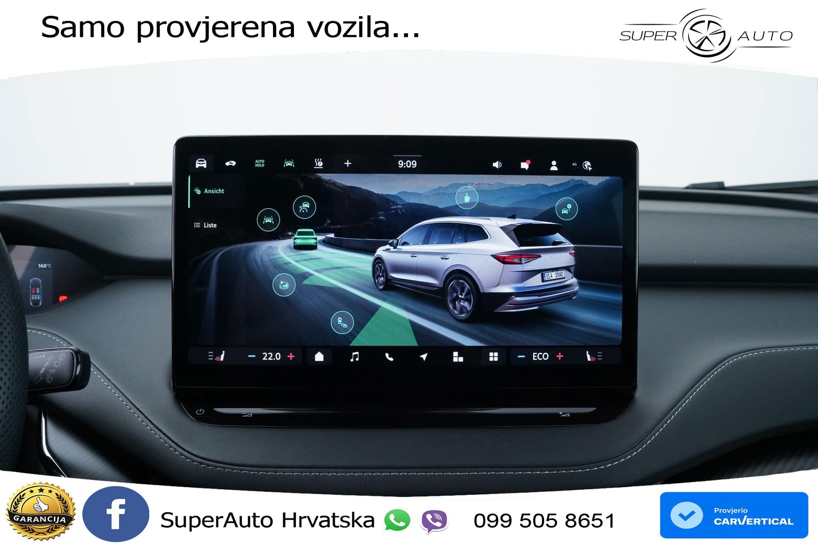 Škoda Enyaq 85 82 kWh (286 KS) SportLine LED+GR SJED+ACC