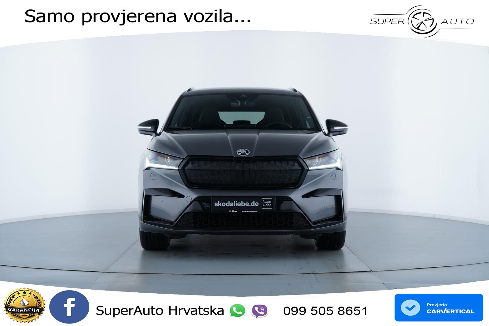 Škoda Enyaq 85 82 kWh (286 KS) SportLine LED+GR SJED+ACC