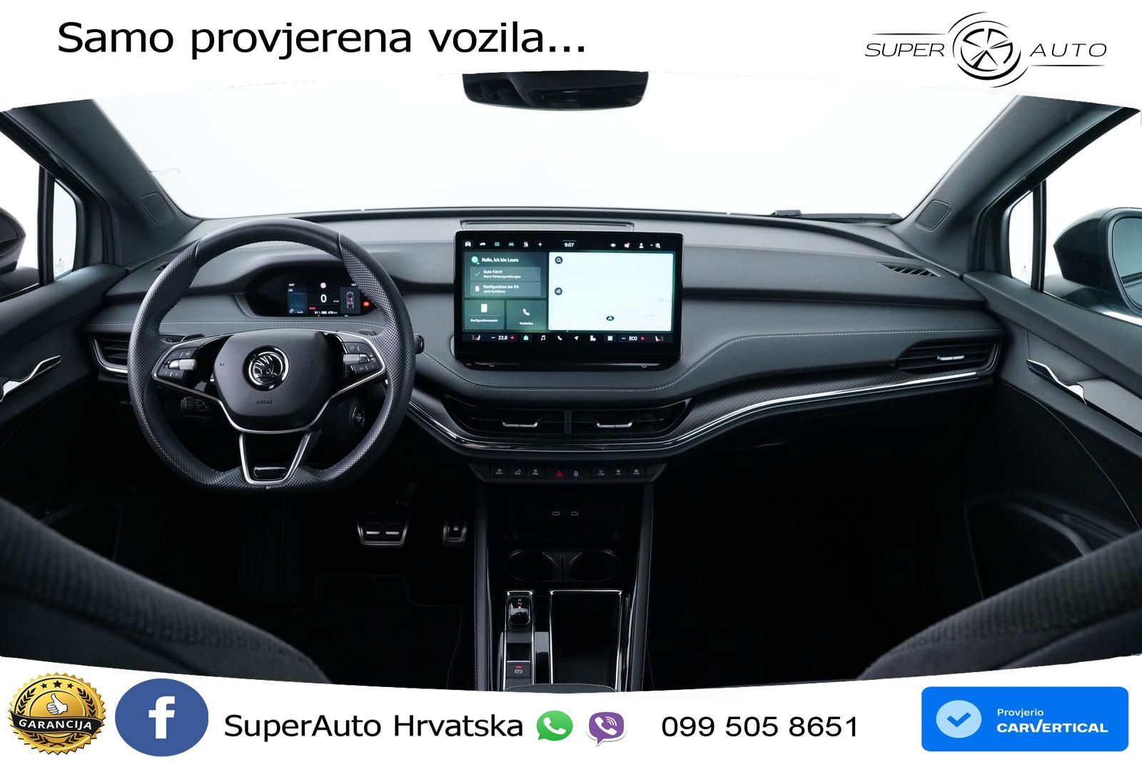 Škoda Enyaq 85 82 kWh (286 KS) SportLine LED+GR SJED+ACC