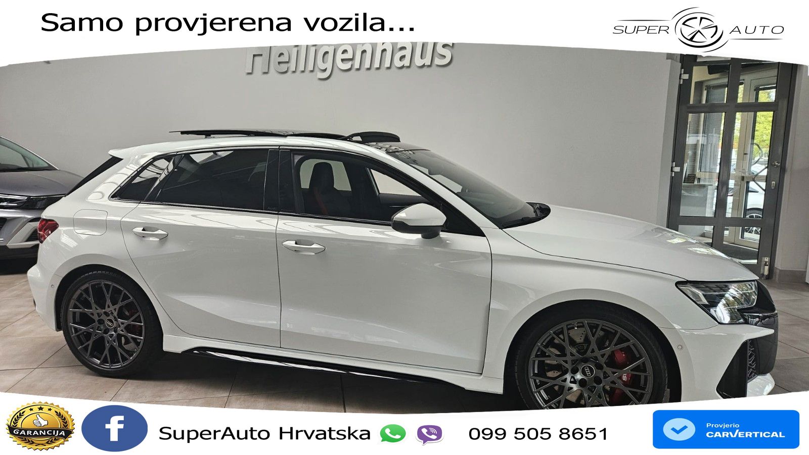 Audi RS3 Sedan 2.5 TFSI (400 KS) quattro S tronic LED+GR SJED+ACC