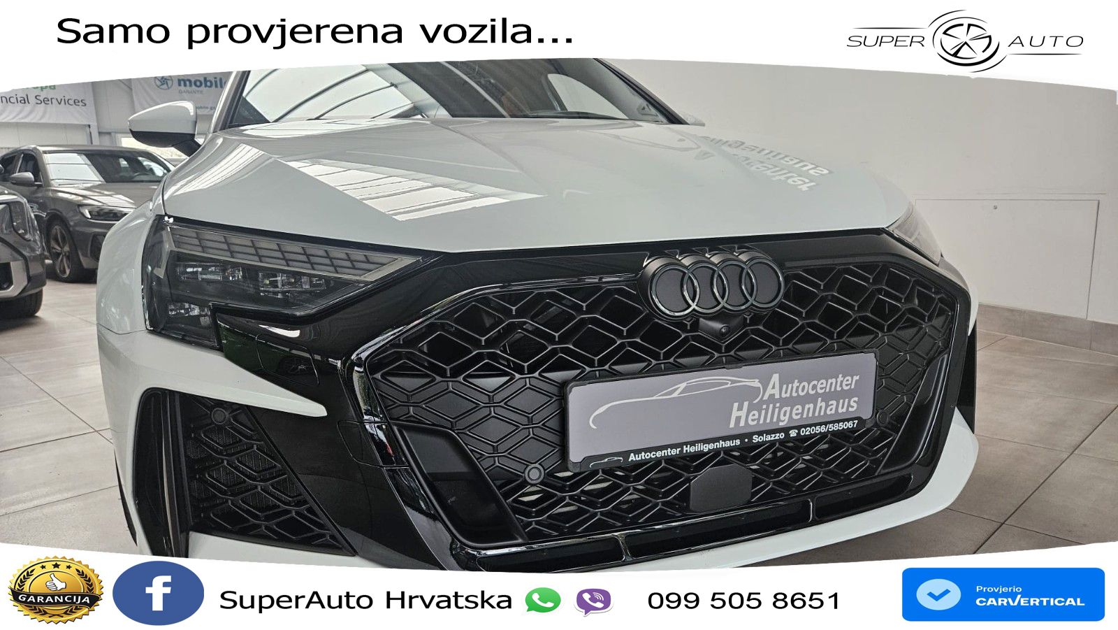 Audi RS3 Sedan 2.5 TFSI (400 KS) quattro S tronic LED+GR SJED+ACC