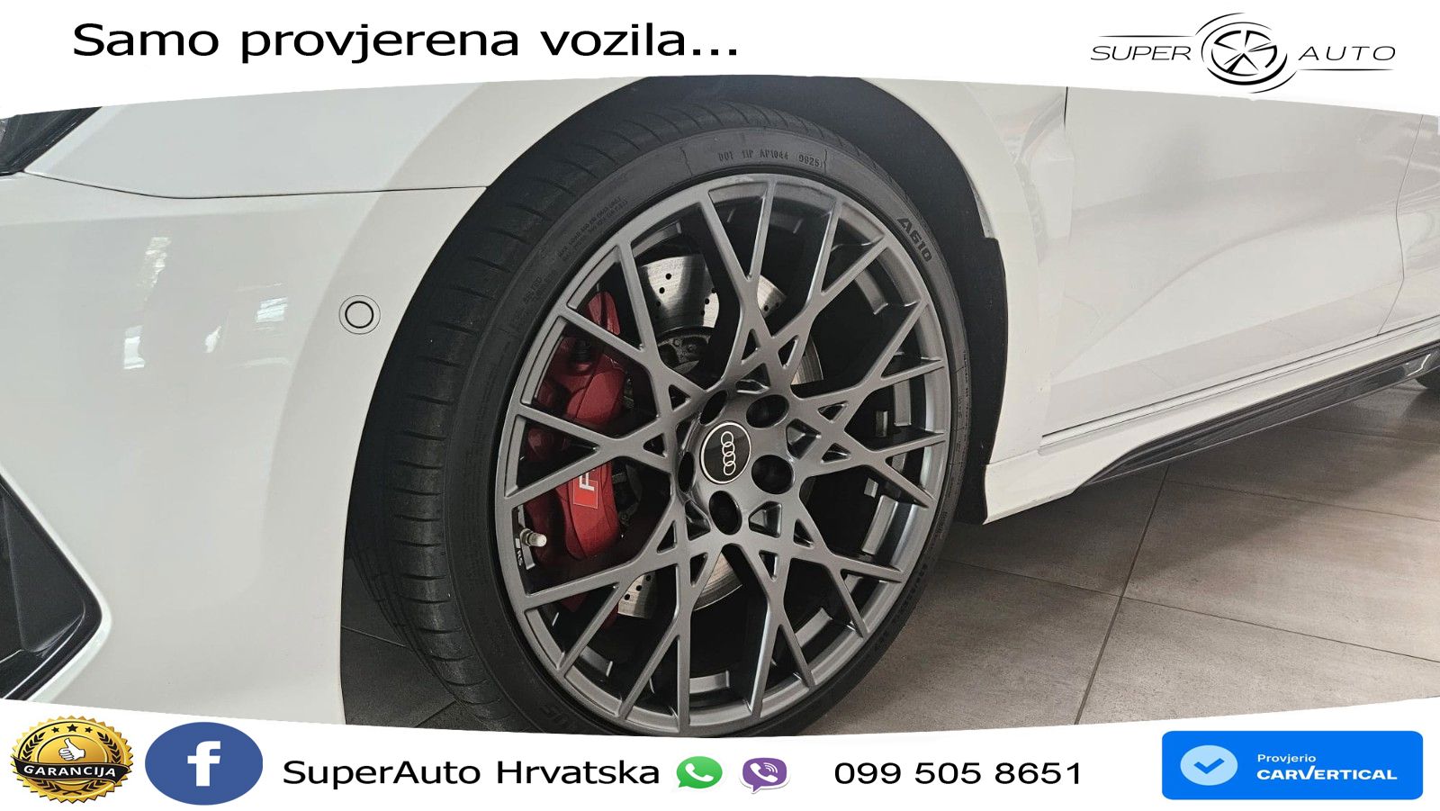 Audi RS3 Sedan 2.5 TFSI (400 KS) quattro S tronic LED+GR SJED+ACC