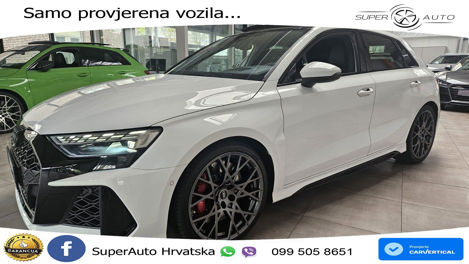 Audi RS3 Sedan 2.5 TFSI (400 KS) quattro S tronic LED+GR SJED+ACC