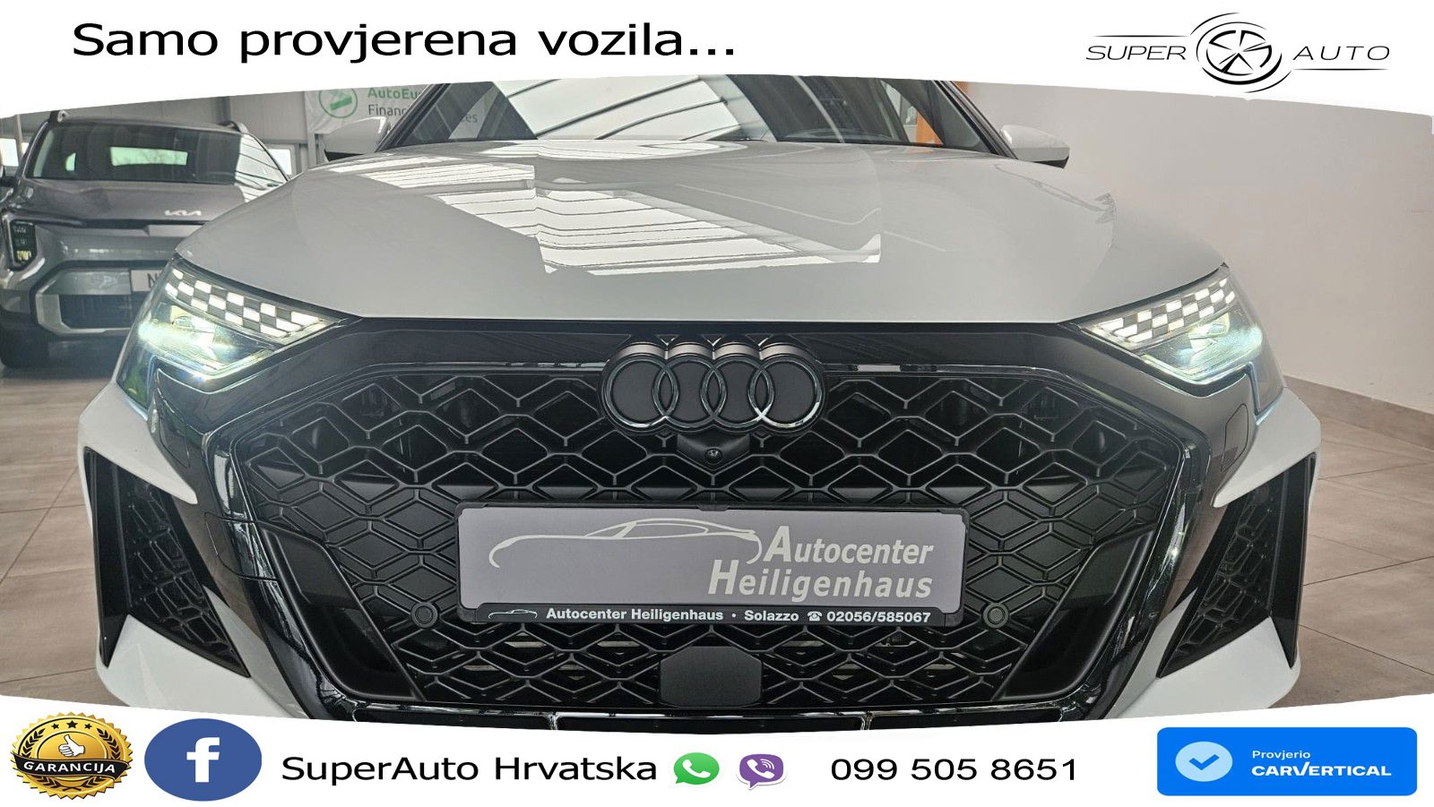 Audi RS3 Sedan 2.5 TFSI (400 KS) quattro S tronic LED+GR SJED+ACC