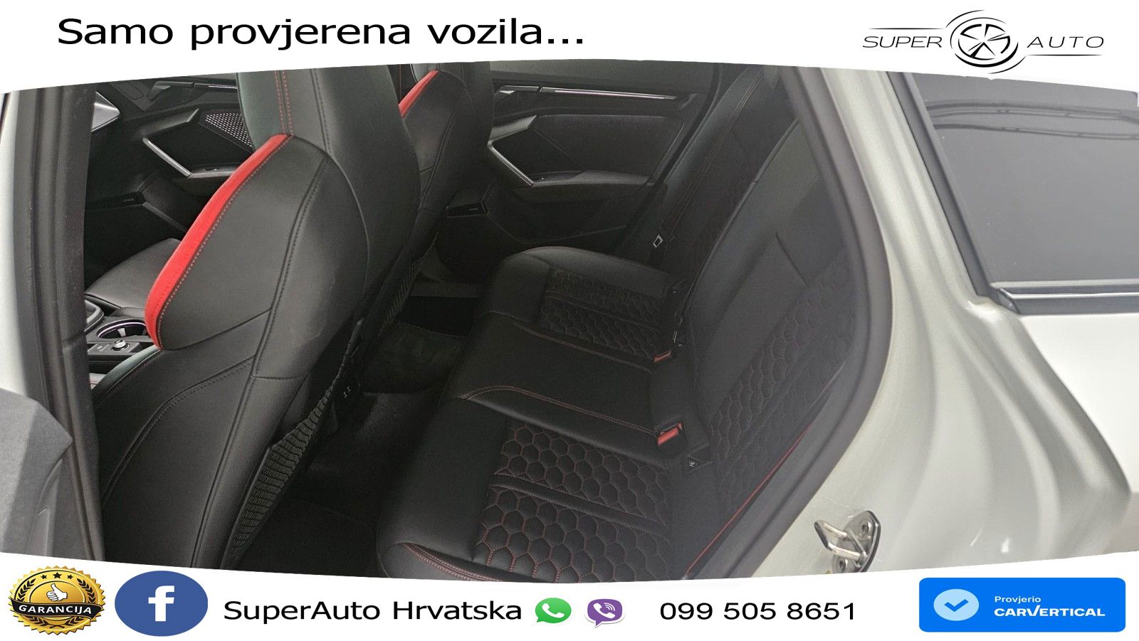 Audi RS3 Sedan 2.5 TFSI (400 KS) quattro S tronic LED+GR SJED+ACC