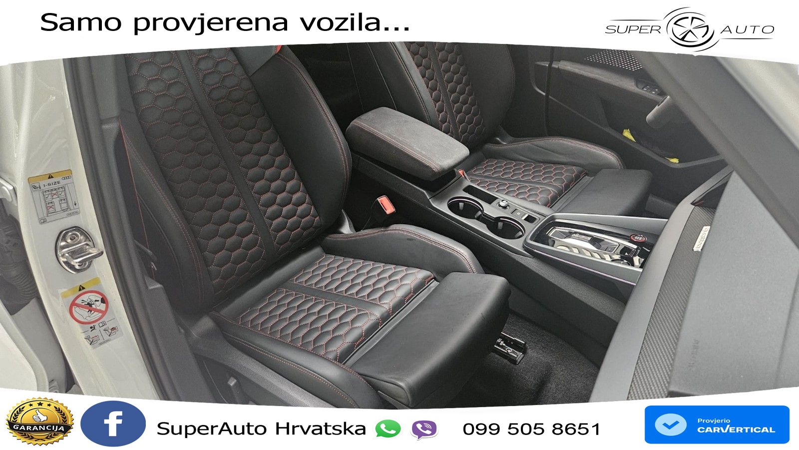 Audi RS3 Sedan 2.5 TFSI (400 KS) quattro S tronic LED+GR SJED+ACC