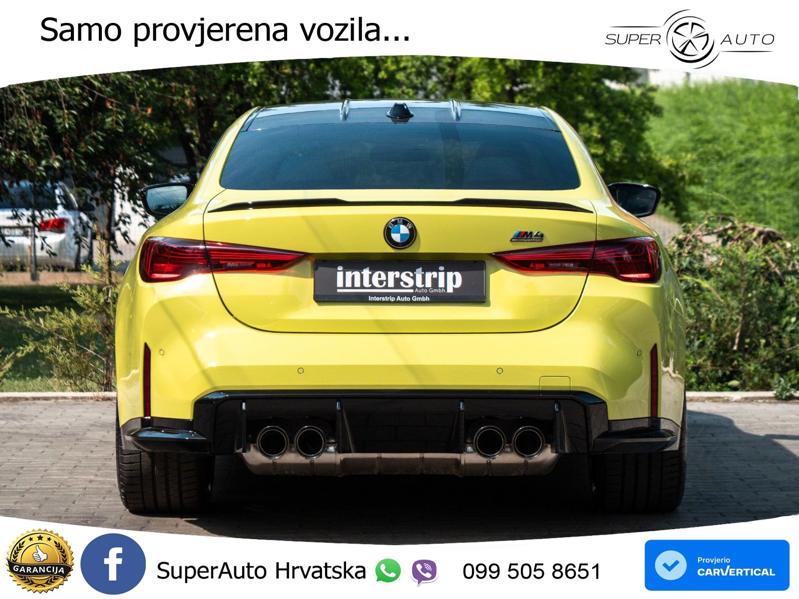 BMW M4 Competition 3.0 (530 KS) xDrive Steptronic LED+GR SJED+ACC